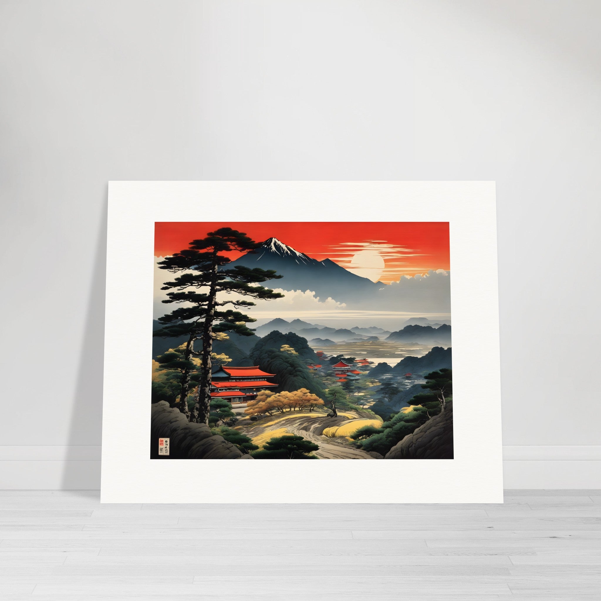 Paesaggio giapponese - Poster