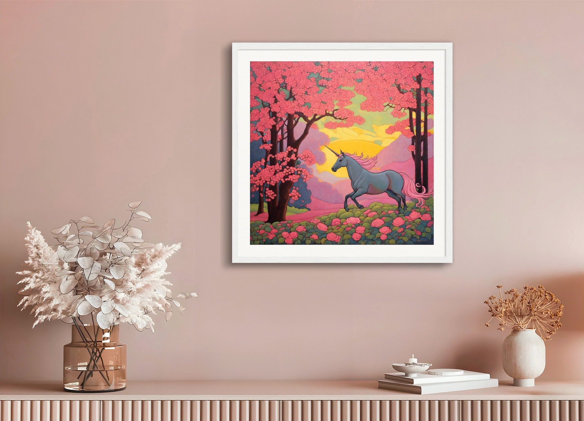 Poster with wood frame: ,