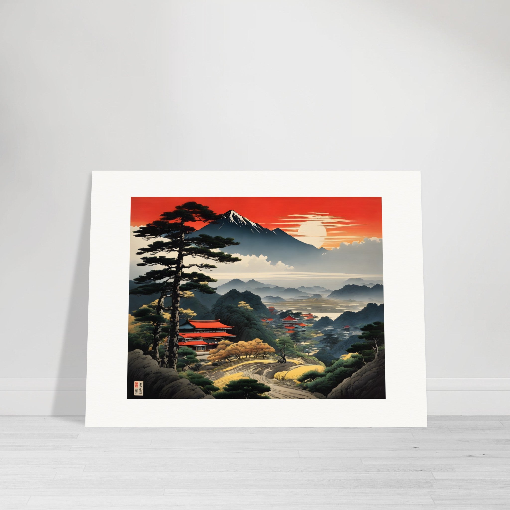 Paesaggio giapponese - Poster