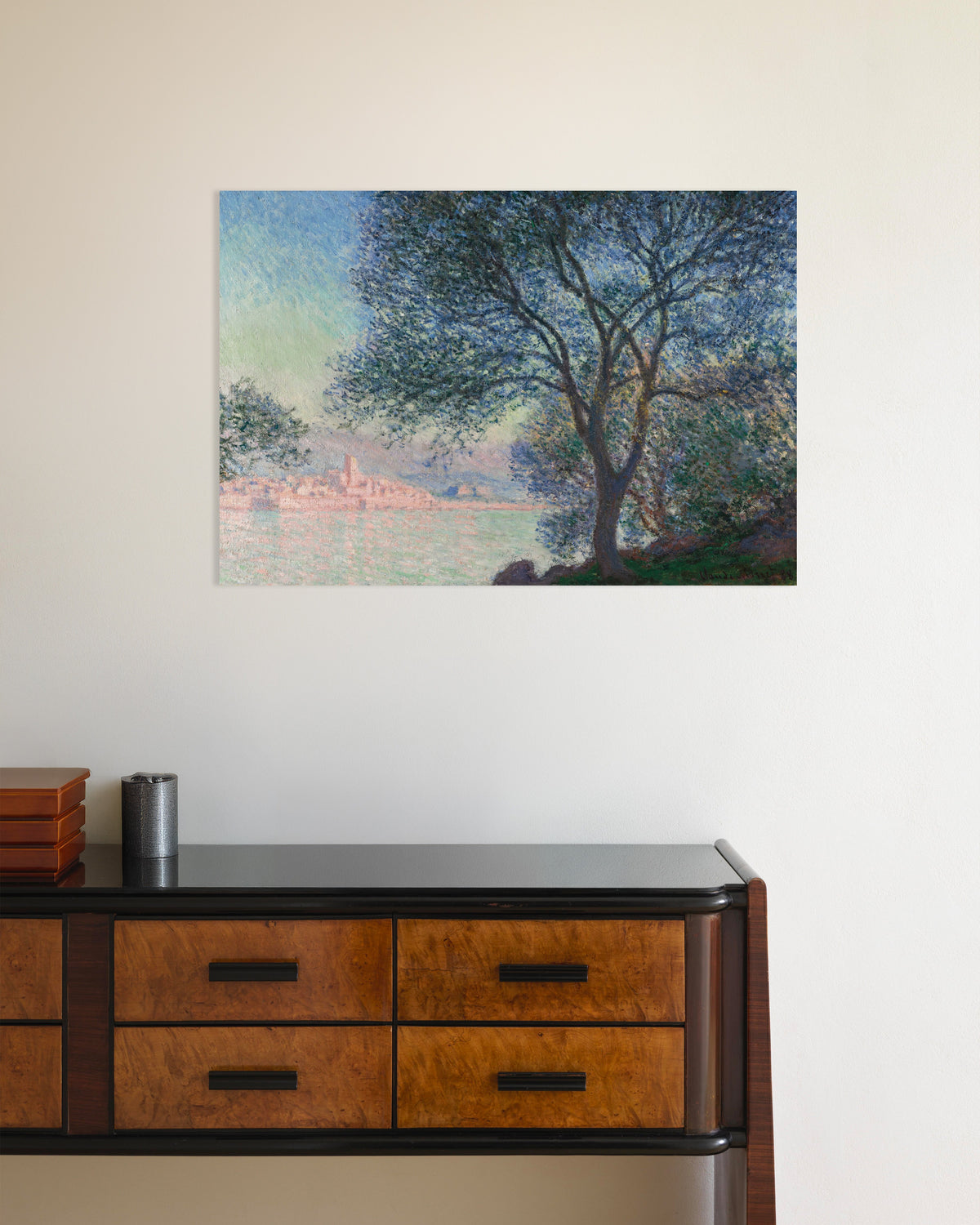 Poster Antibes vista da La Salis (1888) di Claude Monet