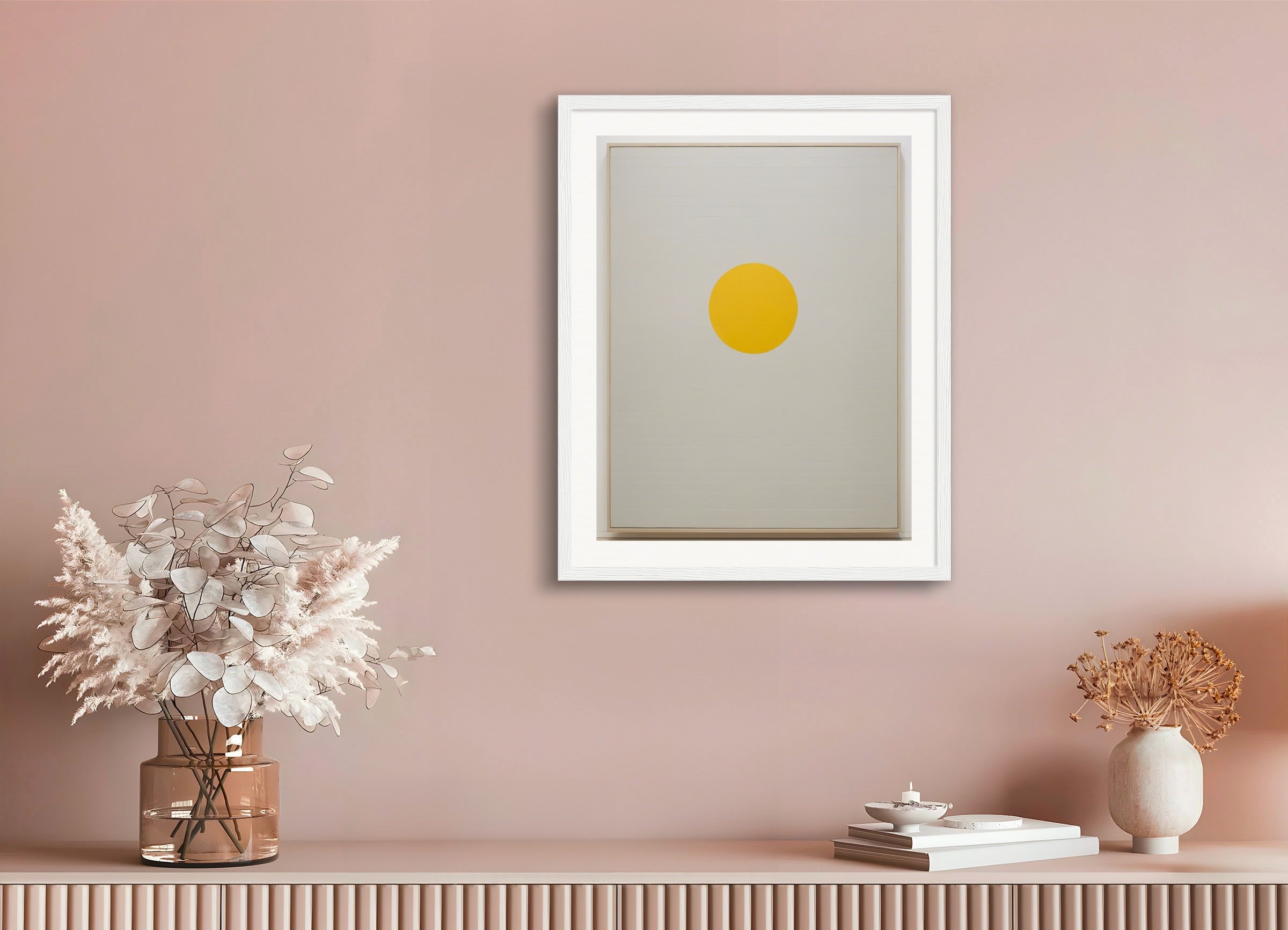 Poster with wood frame: Canadian abstract expressionism,