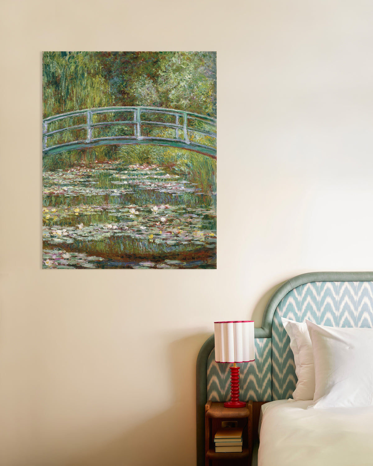 Poster Ponte sullo stagno delle ninfee (1899) di Claude Monet