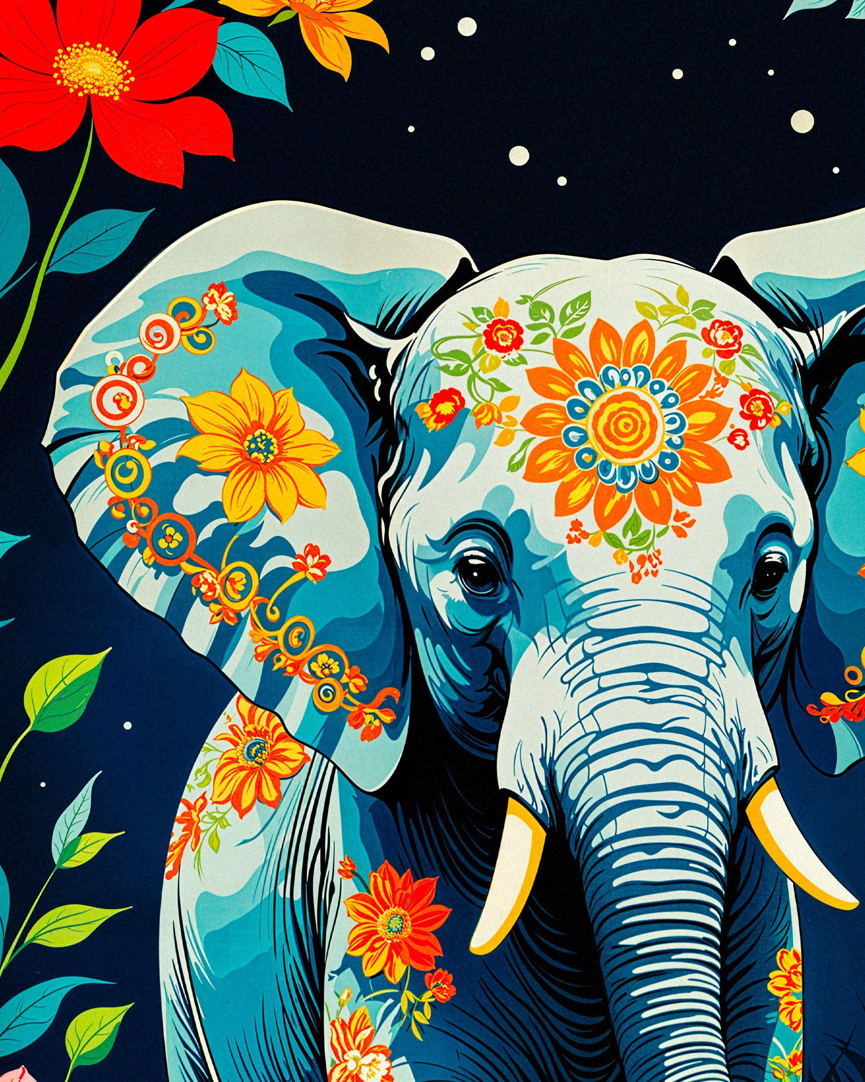 Poster dell'elefante