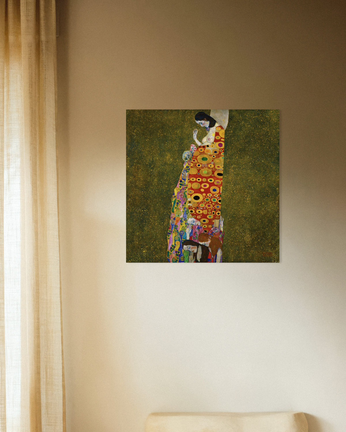 Poster La speranza II (1907–1908) di Gustav Klimt