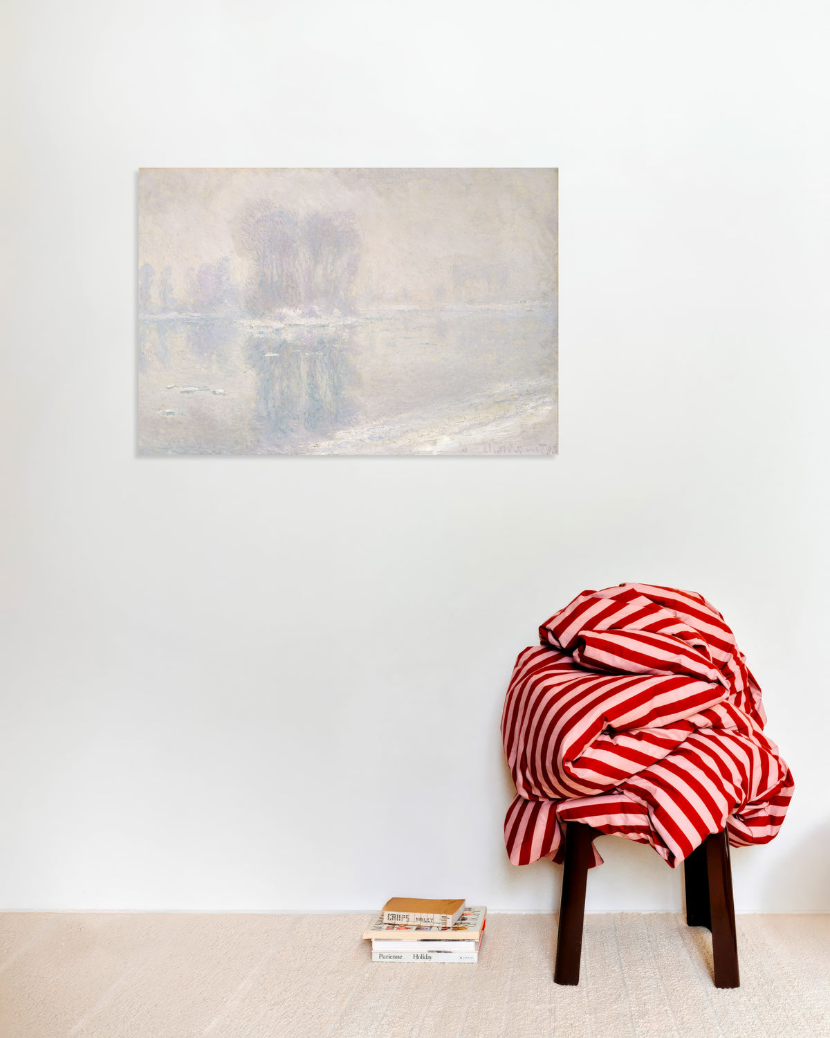 Poster Lastre di ghiaccio (1893) di Claude Monet