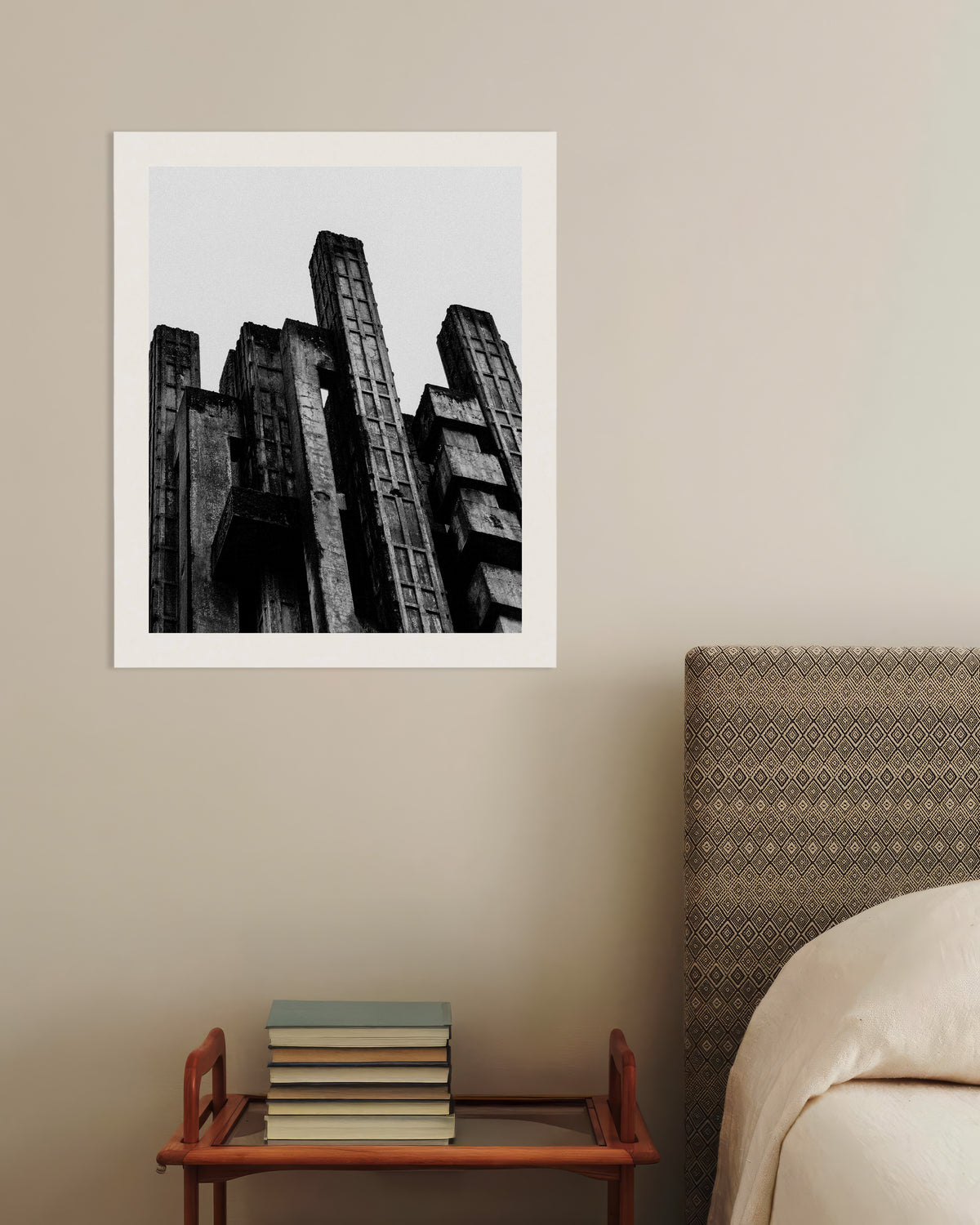 Poster «Torri di cemento frastagliate»