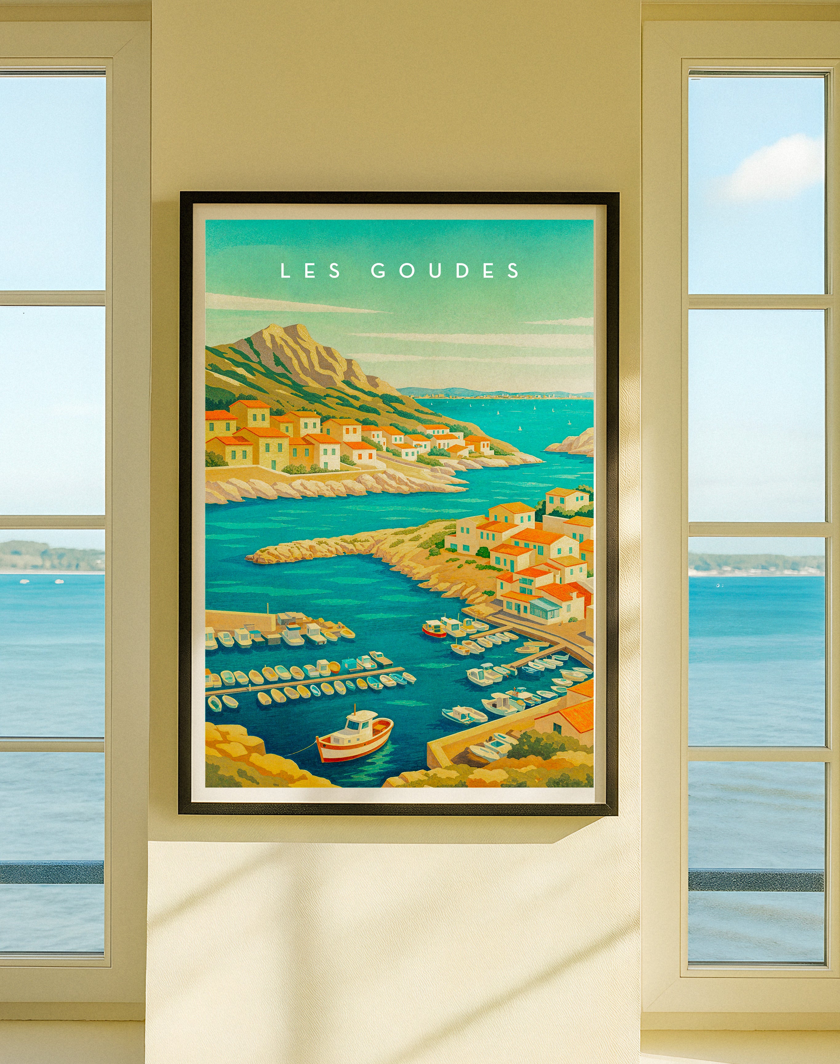 Les Goudes, Marseille, Poster