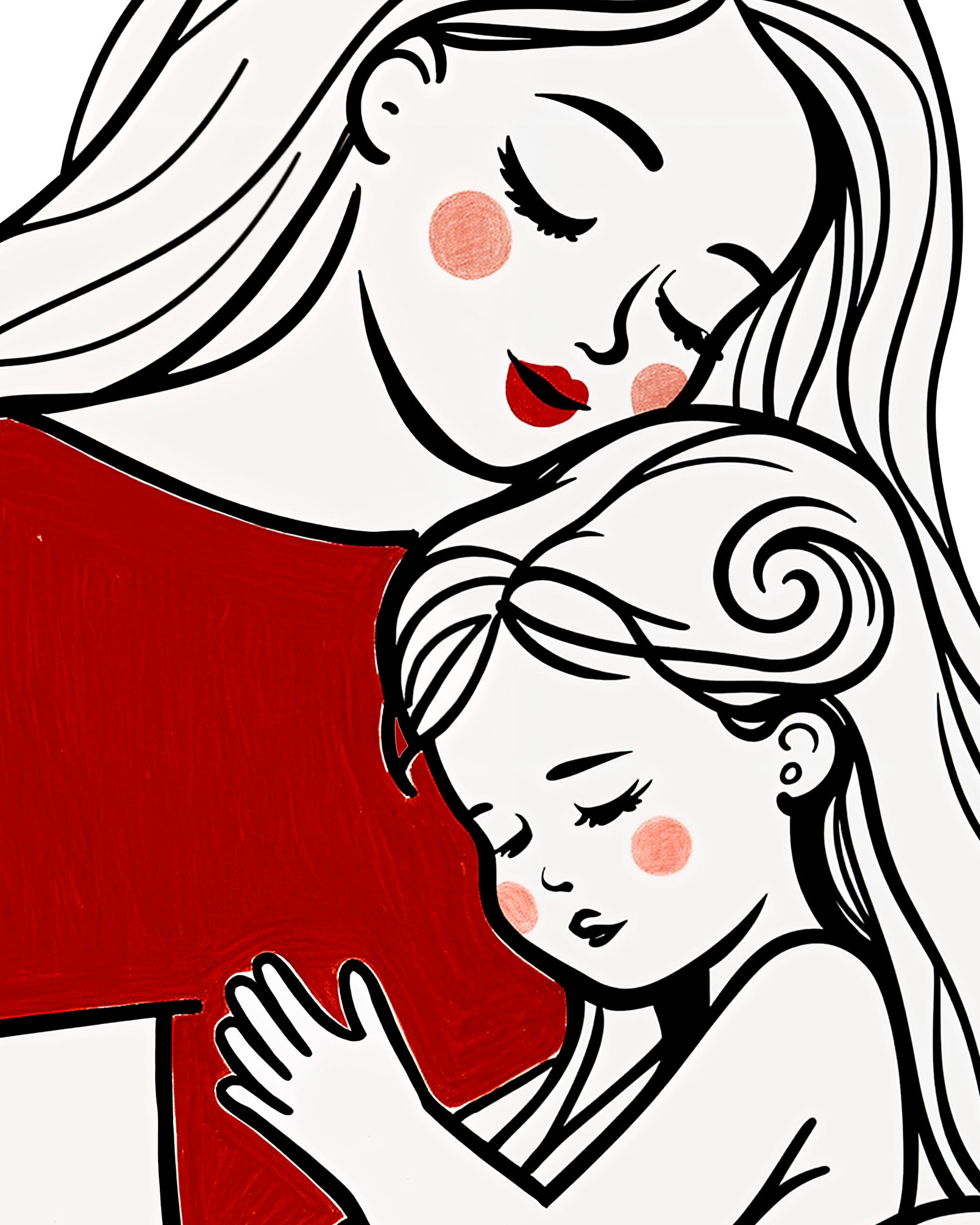 Regalo felice per la festa della mamma, Mamma è la più grande felicità - Poster