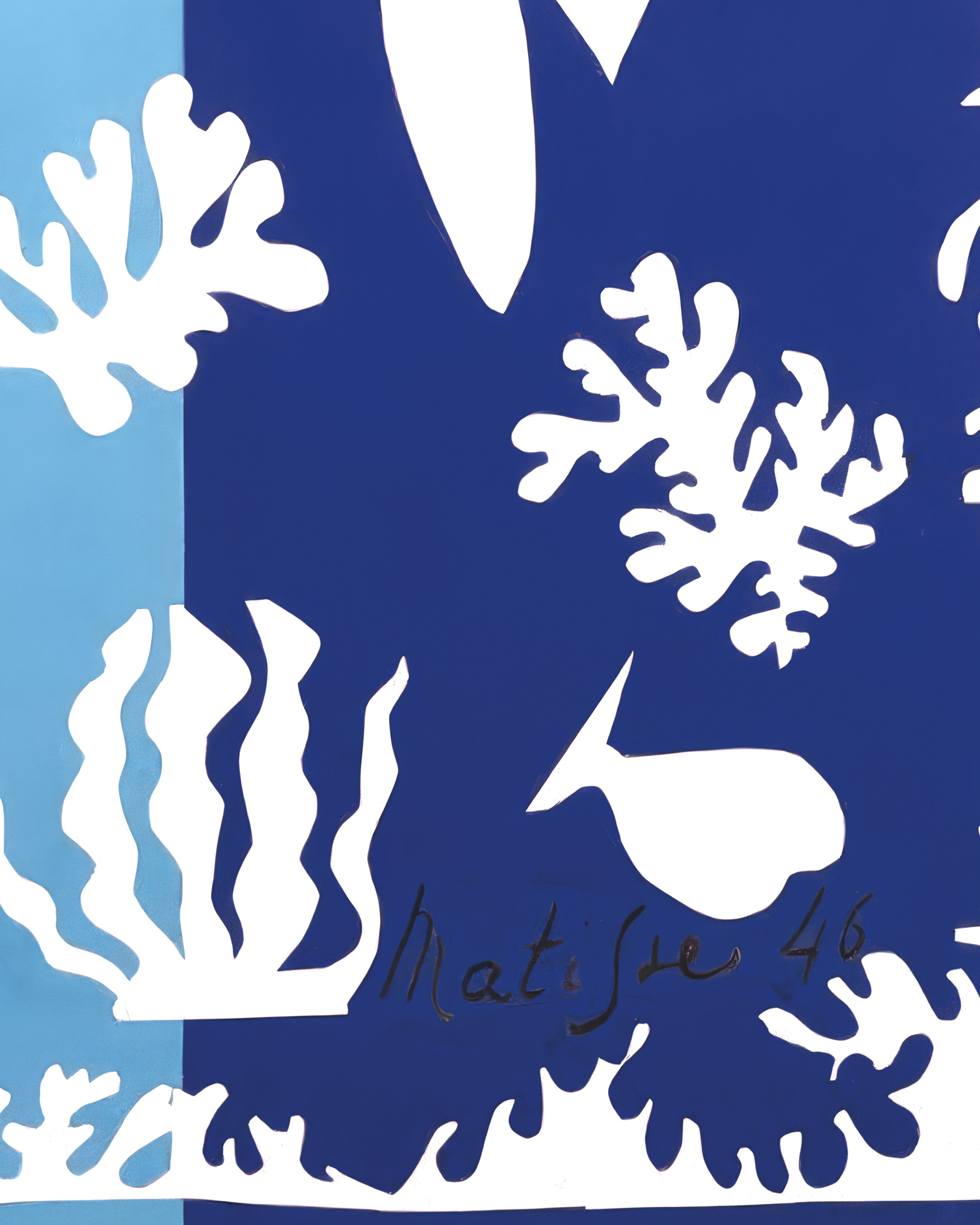 Polinesia, il mare (1946) di Henri Matisse - Poster