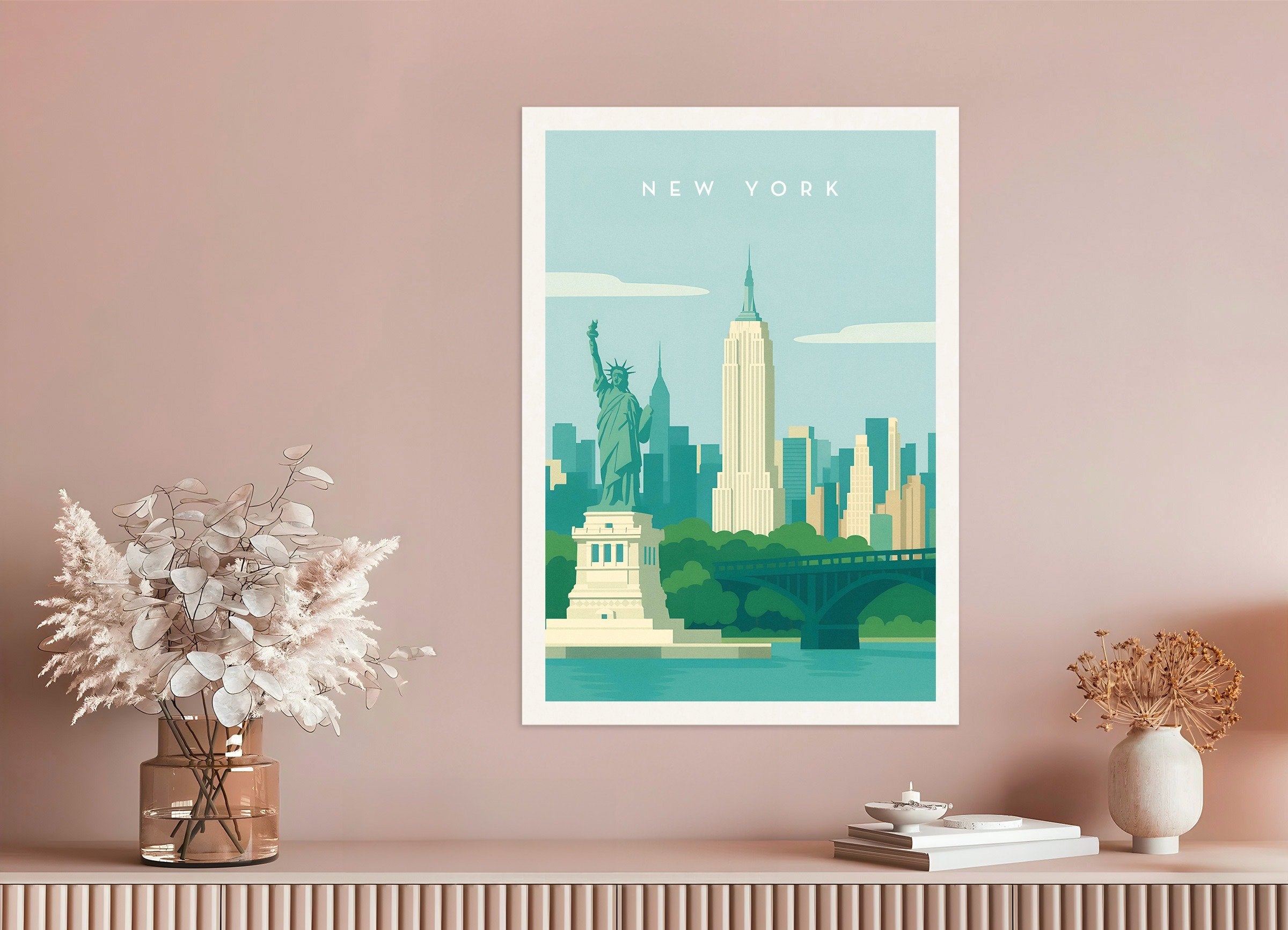 Poster of New York City Wall Art Print
