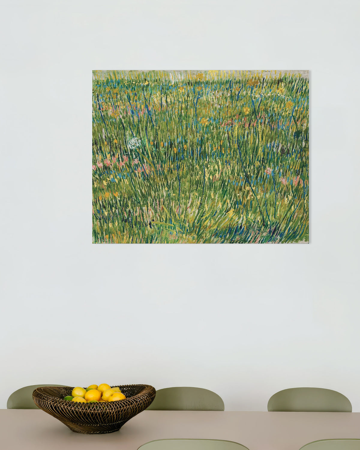 Poster di Ciuffo d’erba (1887) di Vincent van Gogh