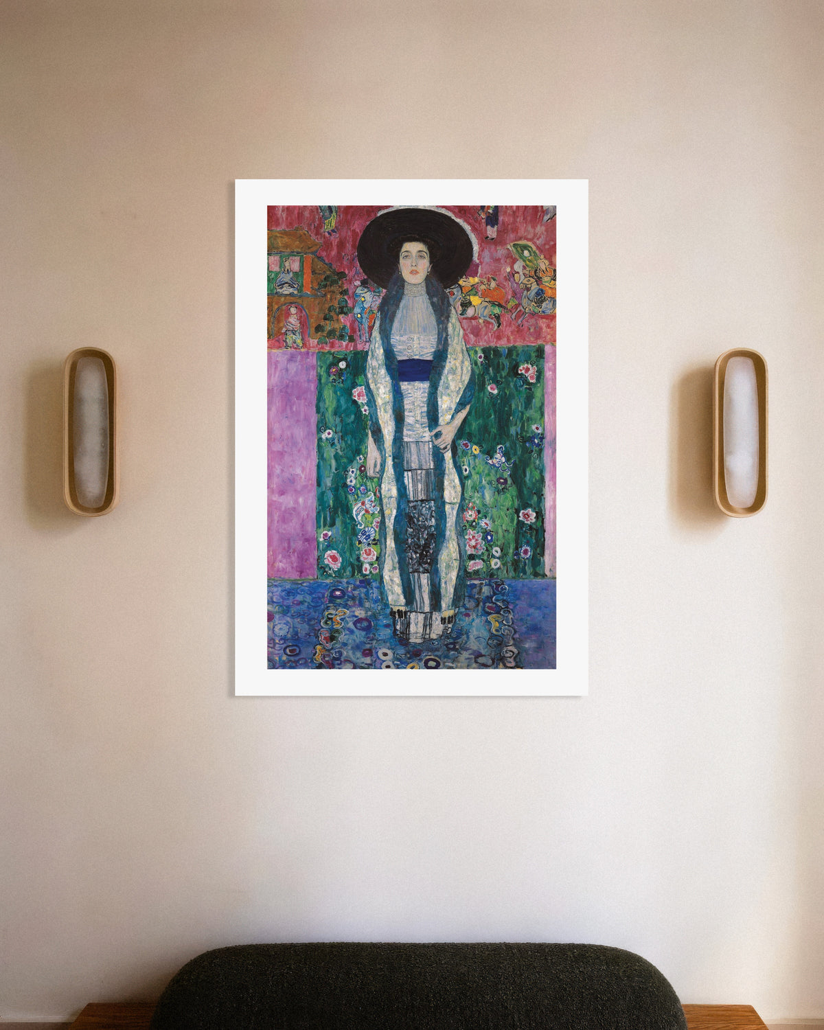 Poster Ritratto di Adele Bloch-Bauer II (1912) di Gustav Klimt