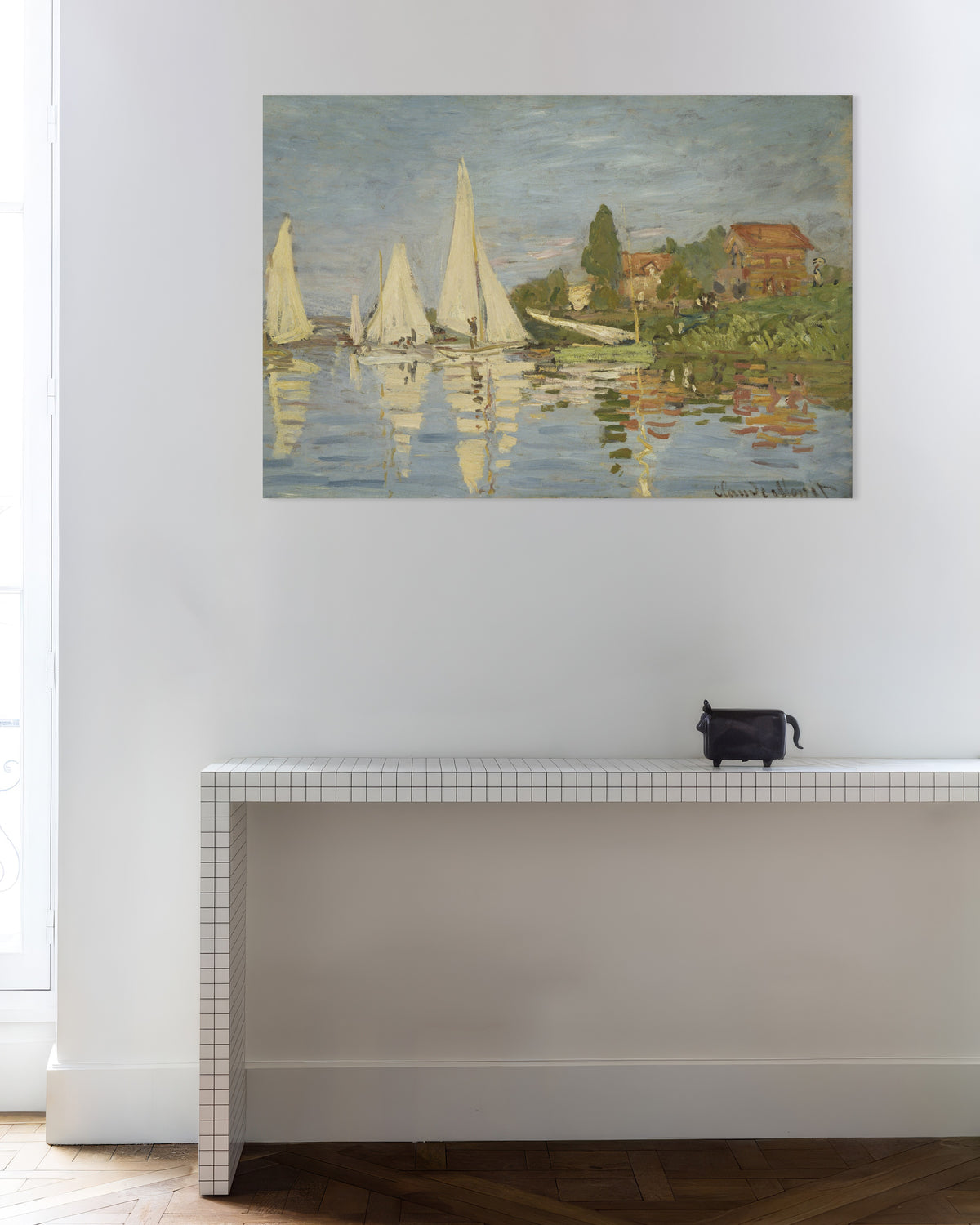 Poster Regate ad Argenteuil (circa 1872) di Claude Monet