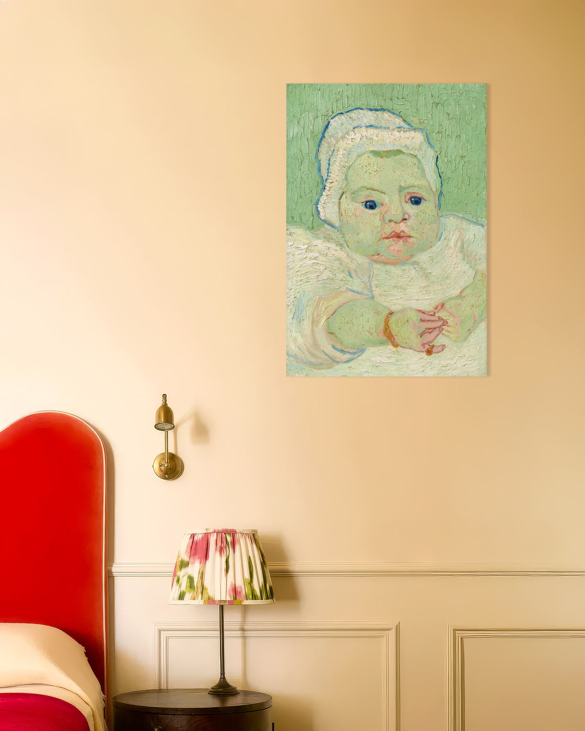 Poster di Il neonato Roulin (1888) di Vincent van Gogh