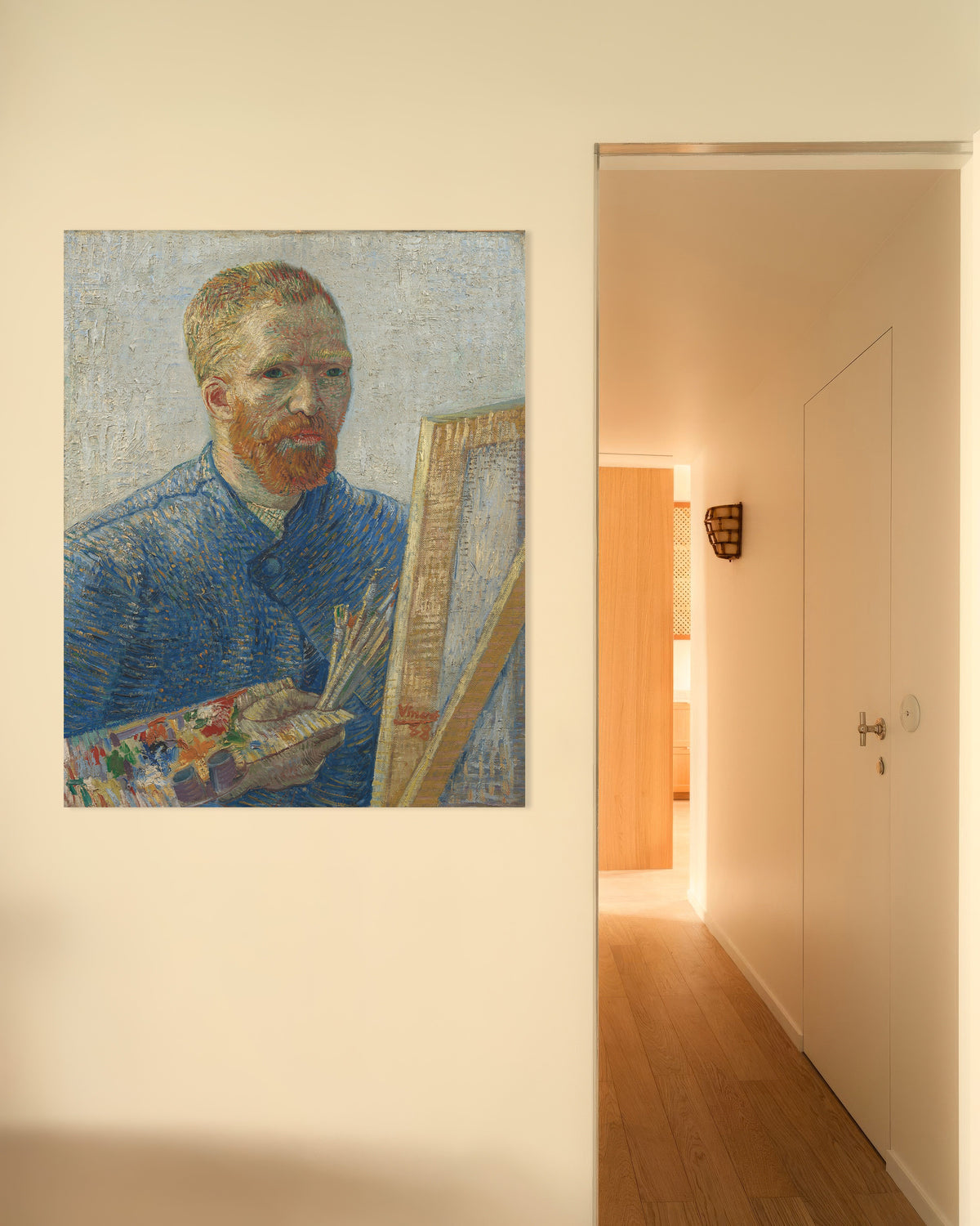 Poster di Autoritratto come pittore (1888) di Vincent van Gogh