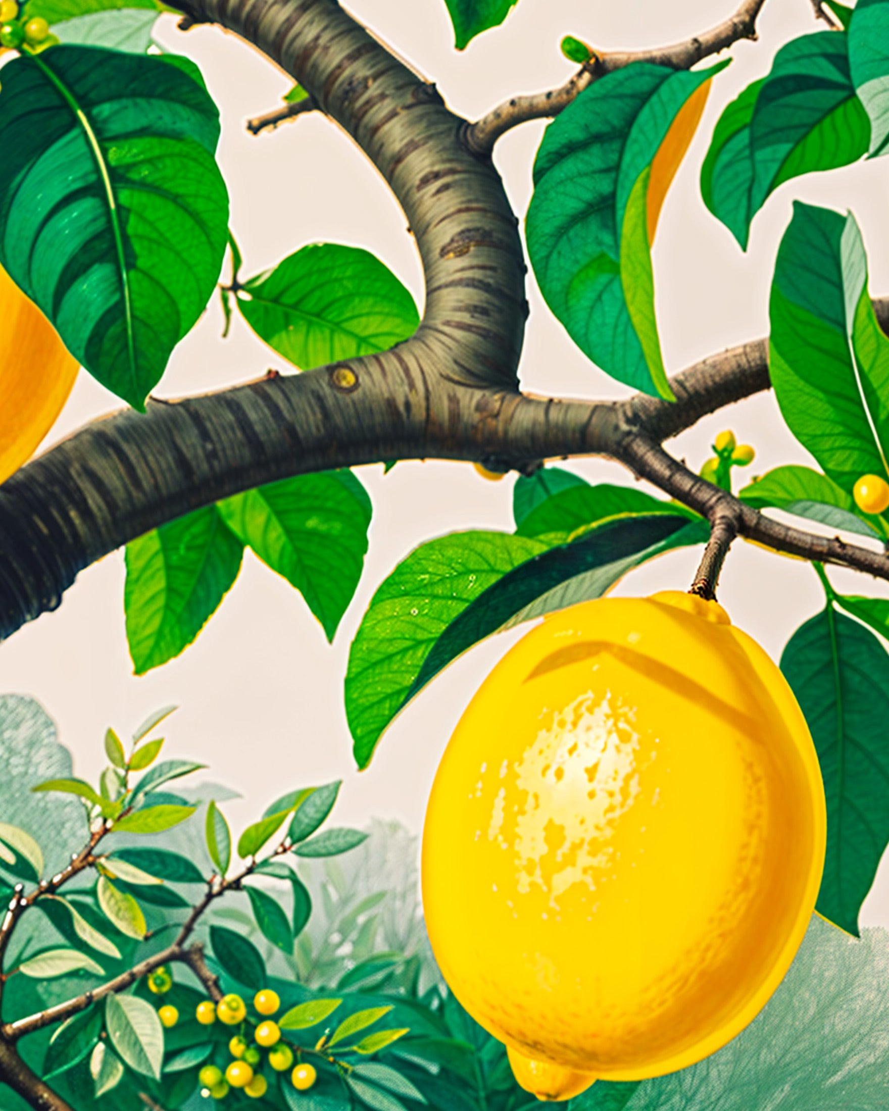 Limoni di Sorrento - Costiera Amalfitana - Poster