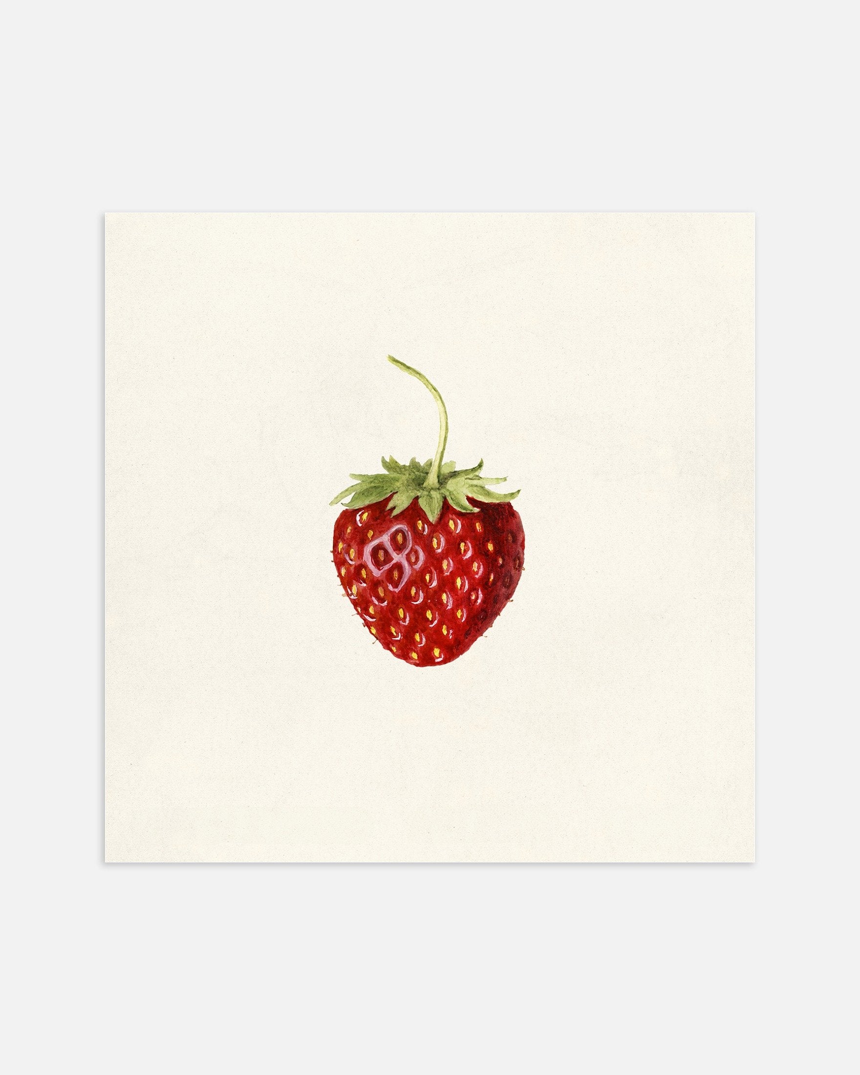 Poster of Strawberry Poster - Watercolor, thumbnail