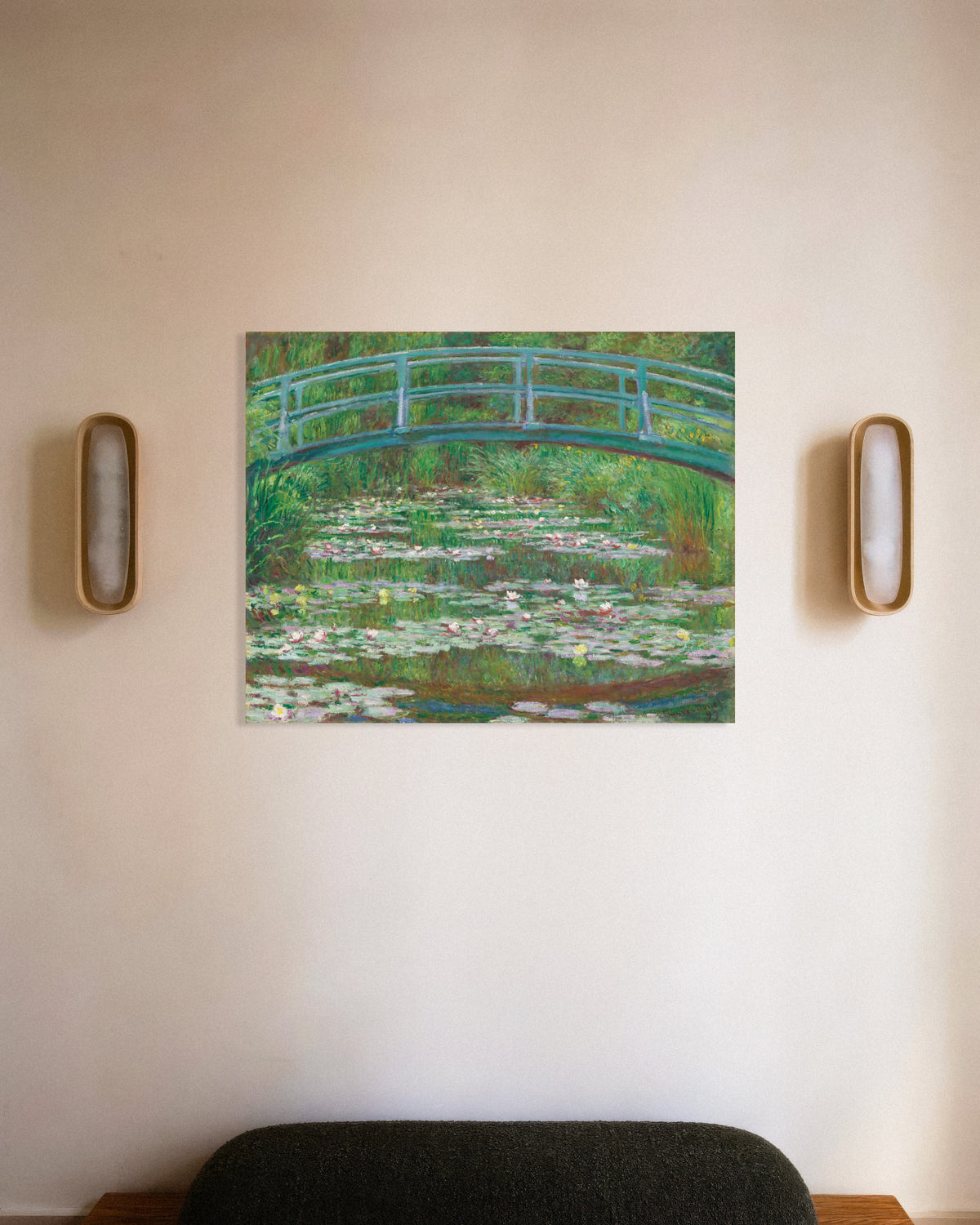 Poster Il ponte giapponese (1899) di Claude Monet