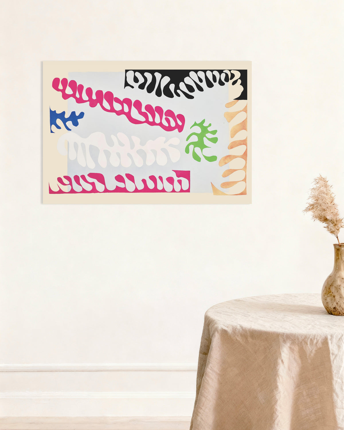 Poster La laguna in rosa e bianco (Jazz, 1947) di Henri Matisse