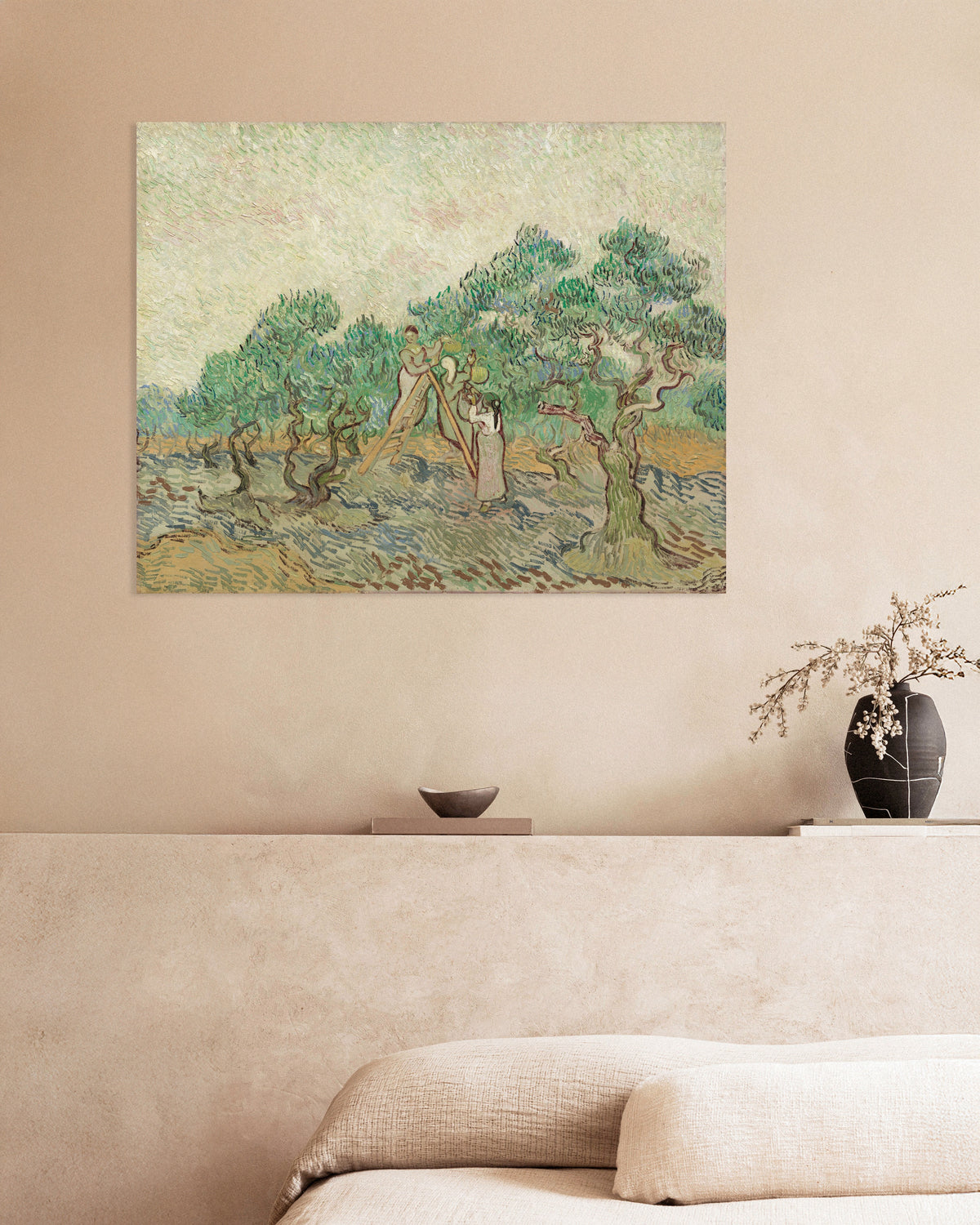 Poster di L'uliveto (1889) di Vincent van Gogh