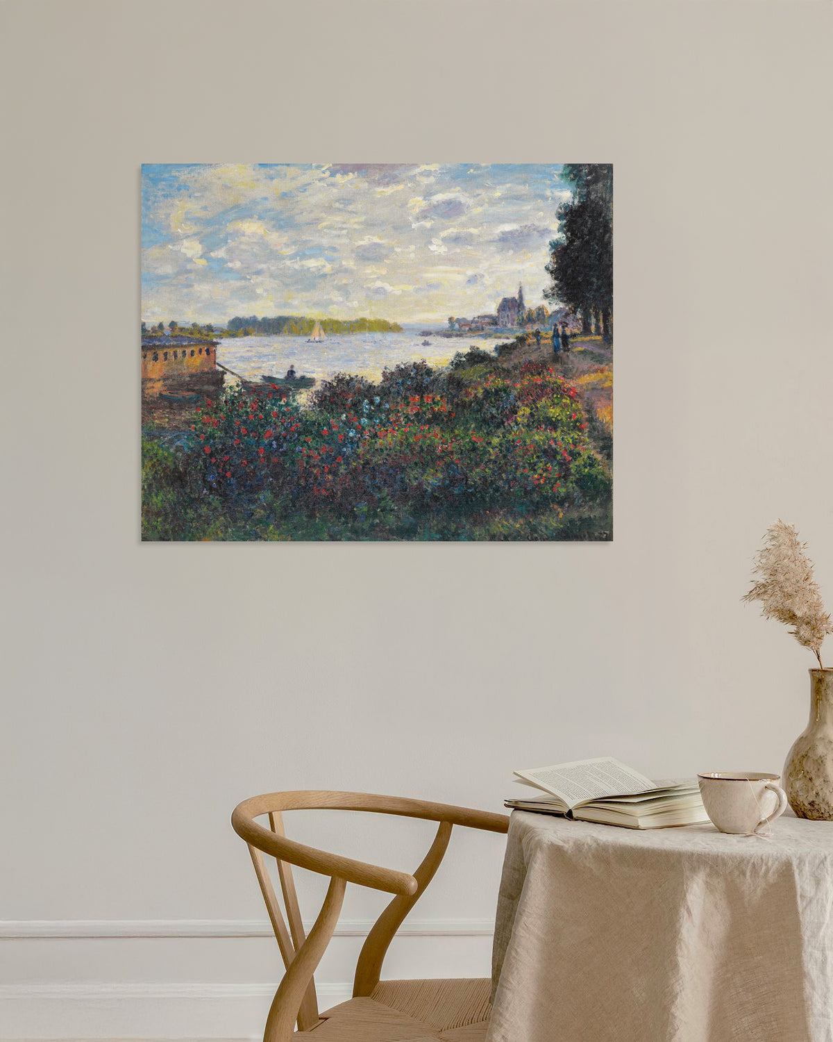 Poster La Senna ad Argenteuil (1877) di Claude Monet