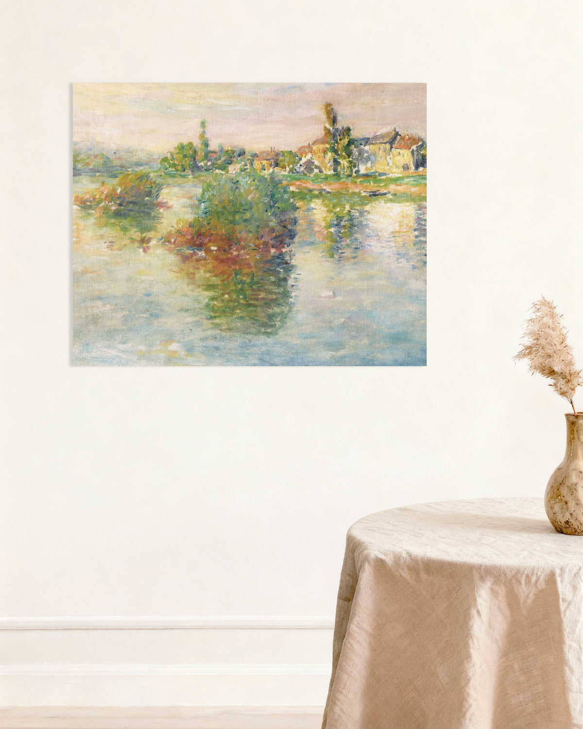 Poster La Senna a Lavacourt (1879) di Claude Monet