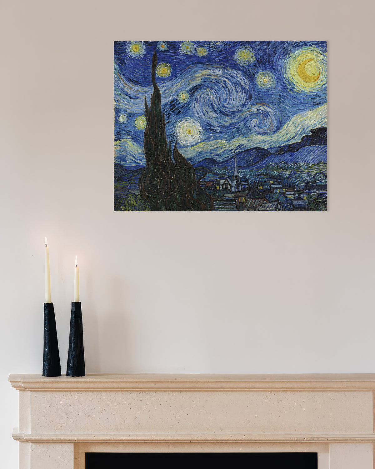 Poster «Notte stellata» (1889) di Vincent van Gogh