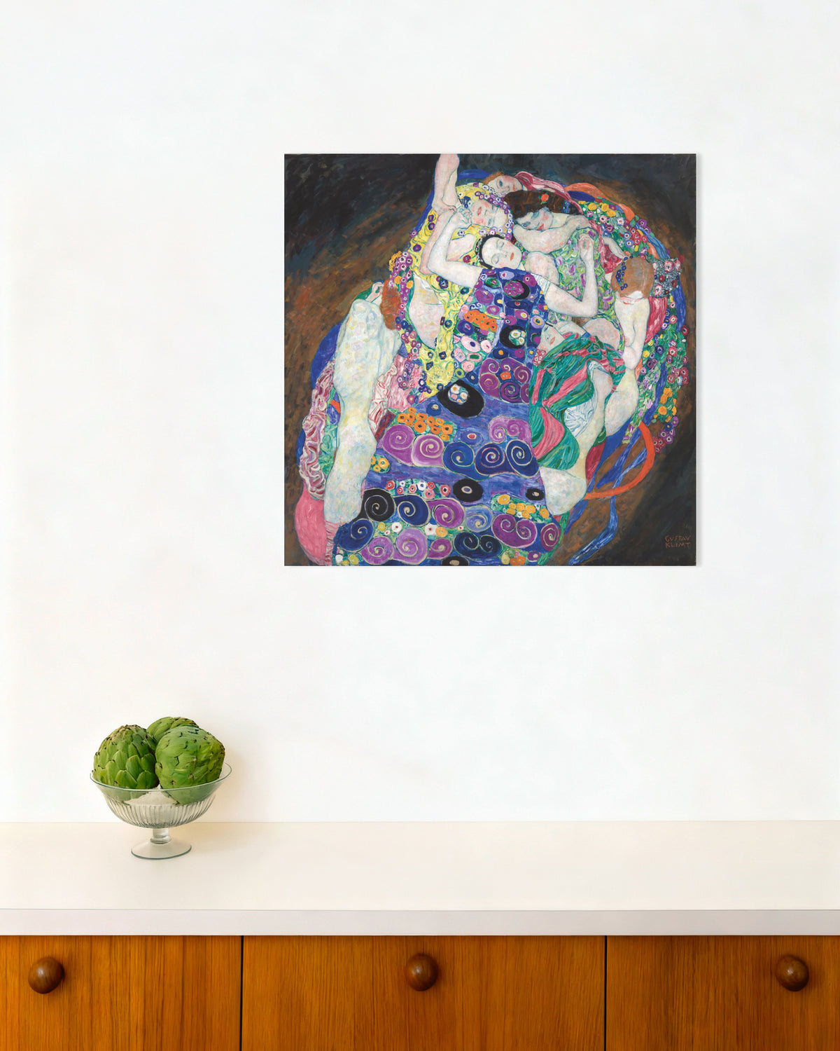 Poster La vergine (1913) di Gustav Klimt