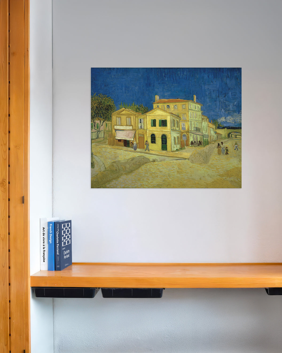 Poster di La casa gialla, La strada (1888) di Vincent van Gogh