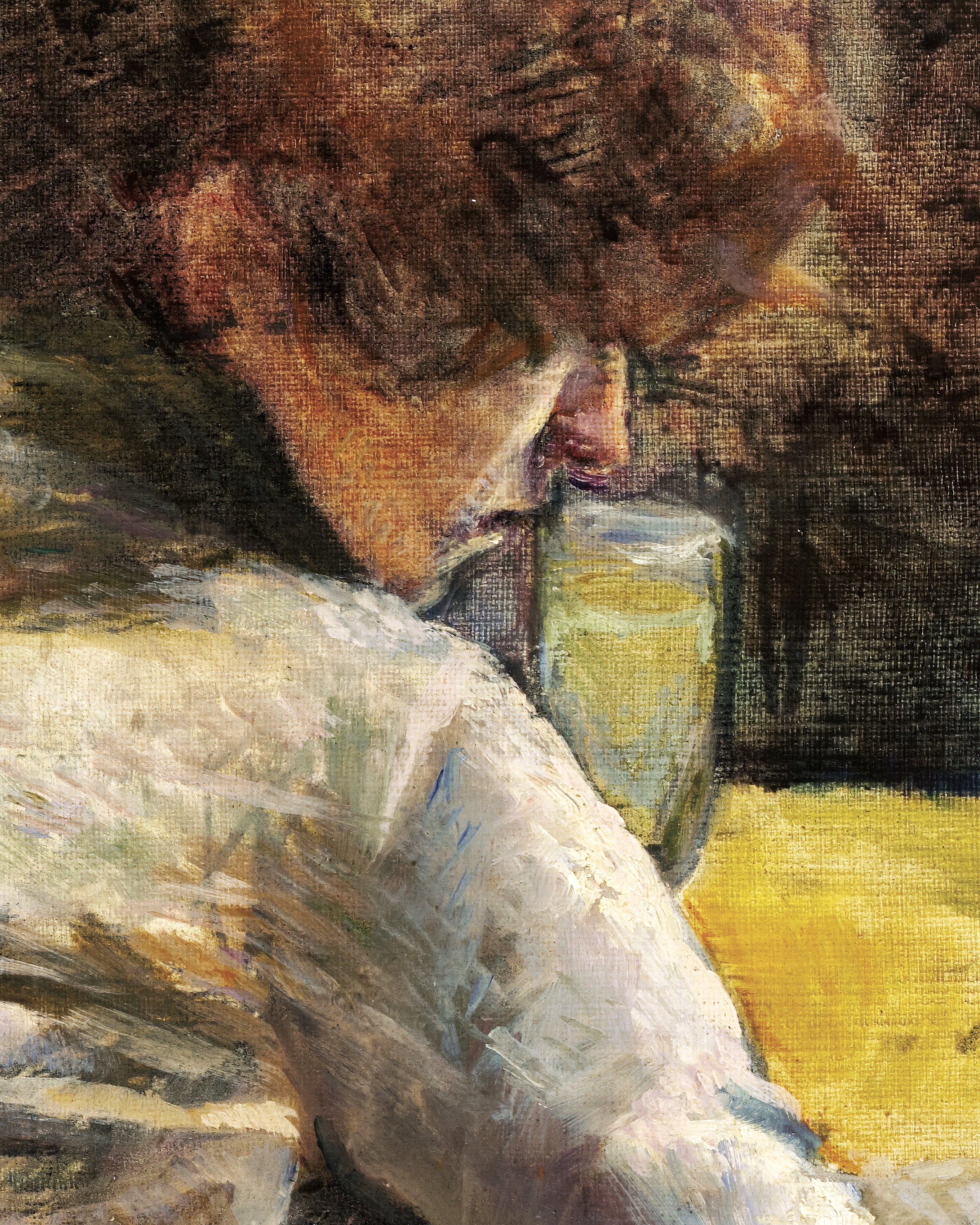 Waiting (ca. 1887) di Henri de Toulouse-Lautrec Poster