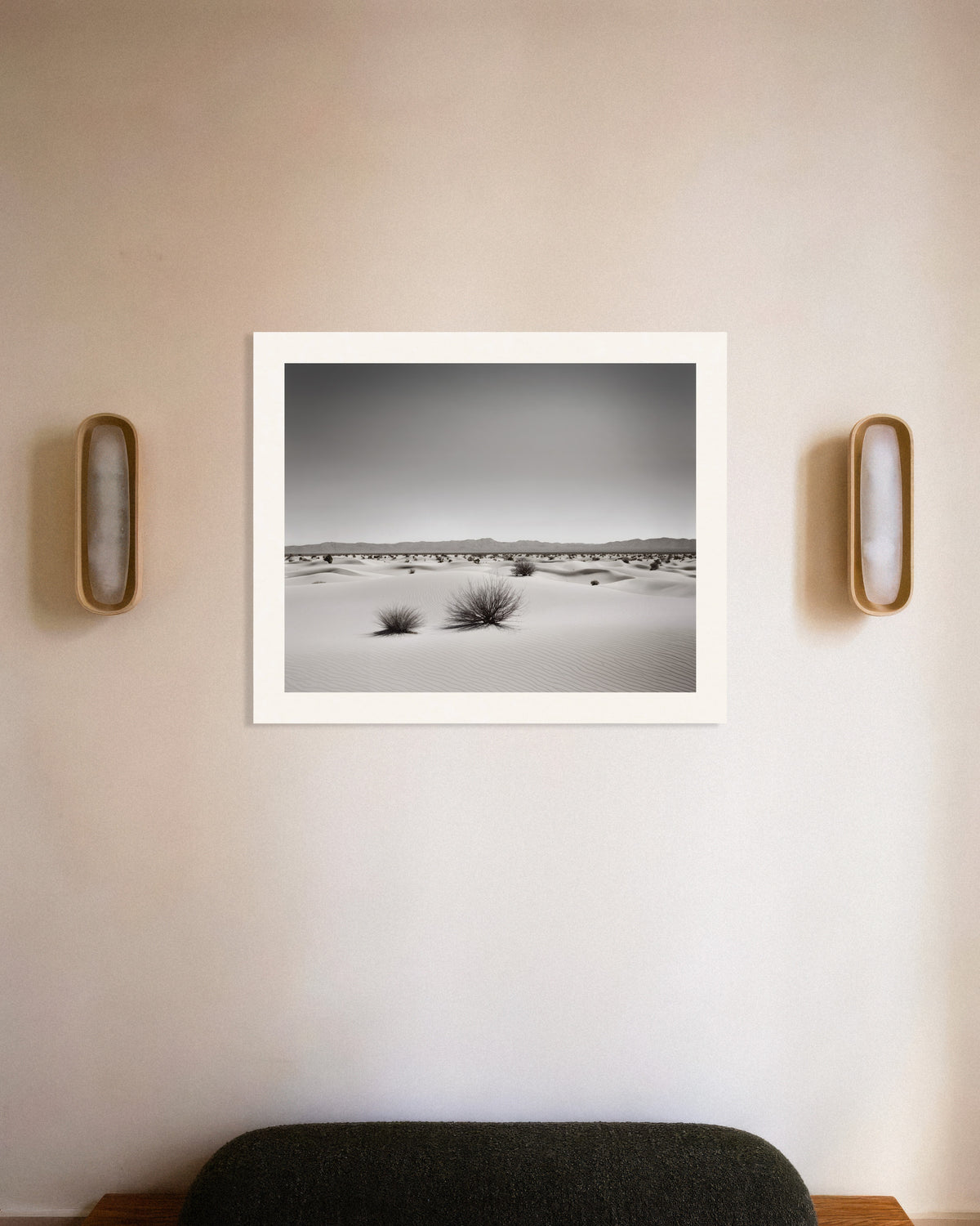 Poster di Esplorazioni astratte urbane in bianco e nero, Deserto