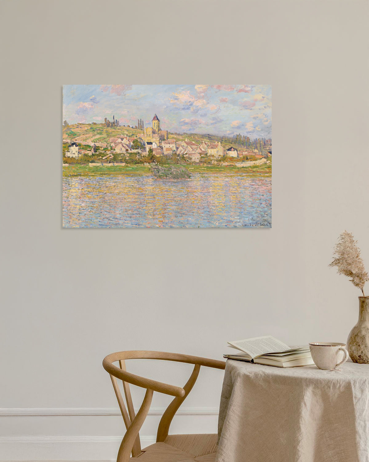 Poster Vétheuil di Claude Monet
