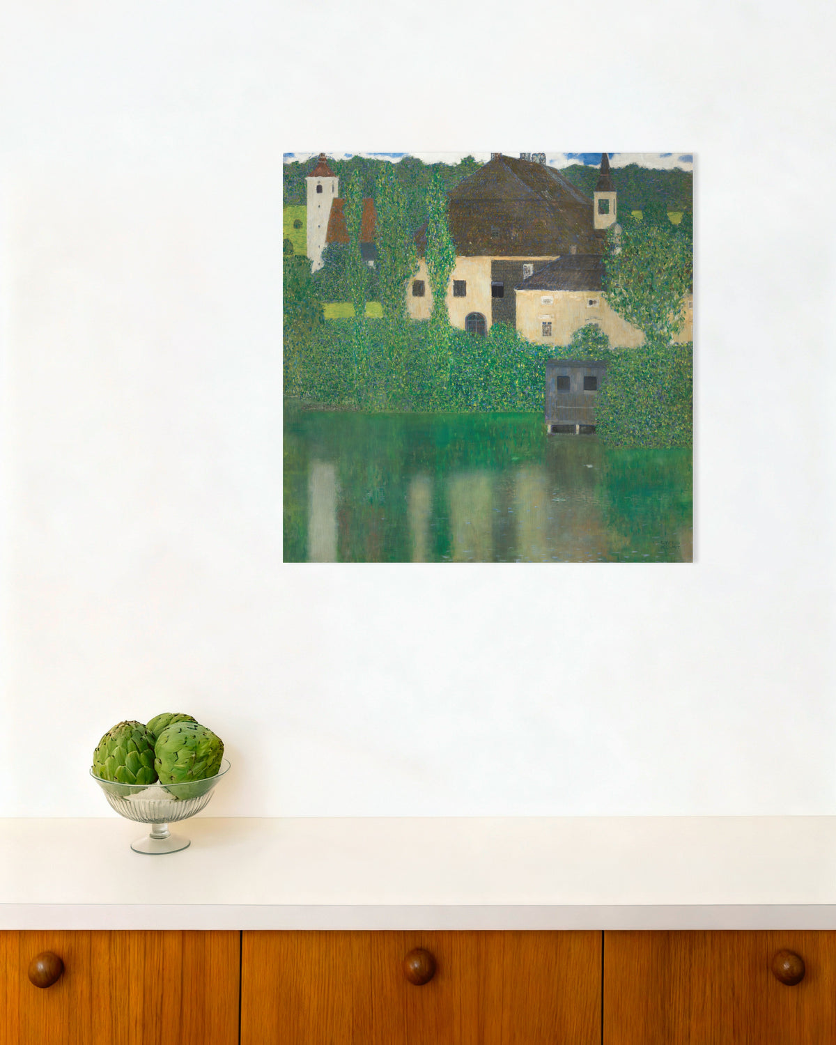 Poster di Castello sull’acqua (1908–1909) di Gustav Klimt