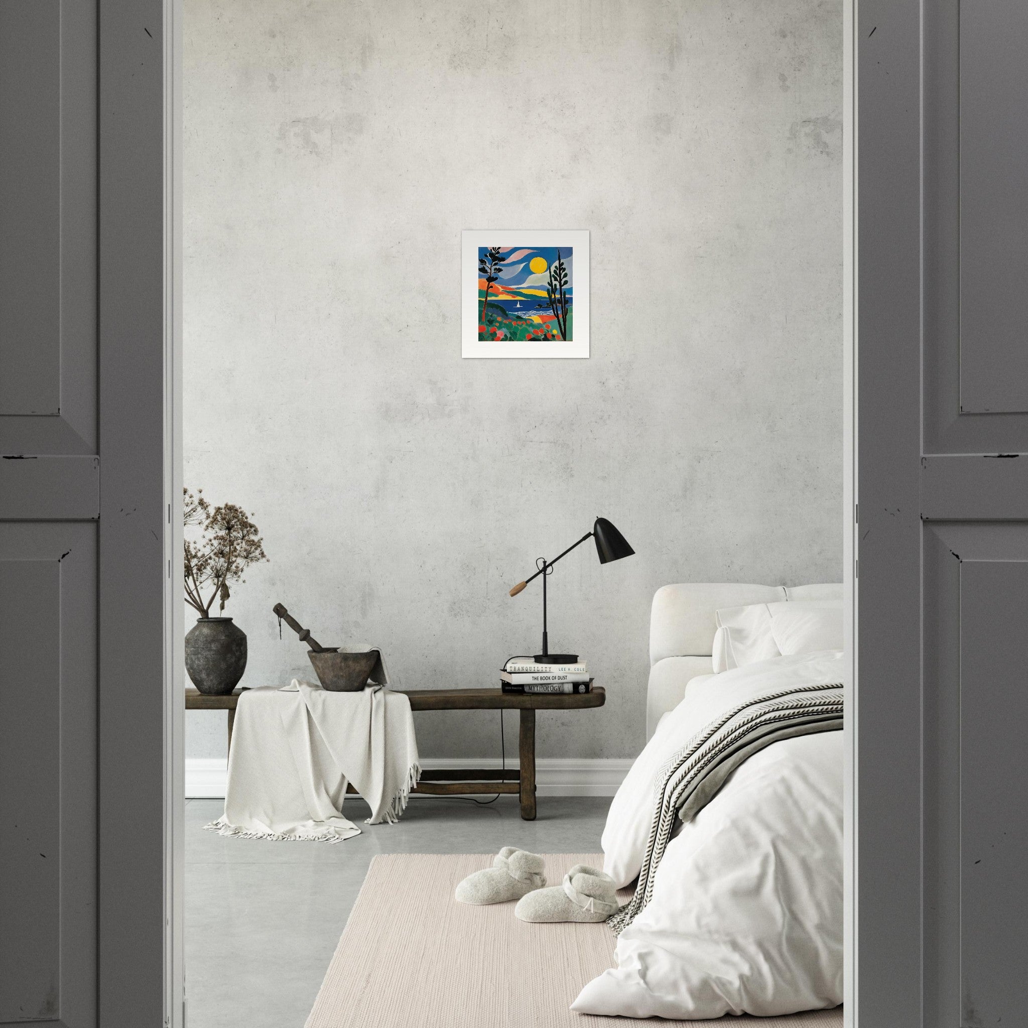 Forme espressive e astratte, sensibilità decorativa, Luna - Poster