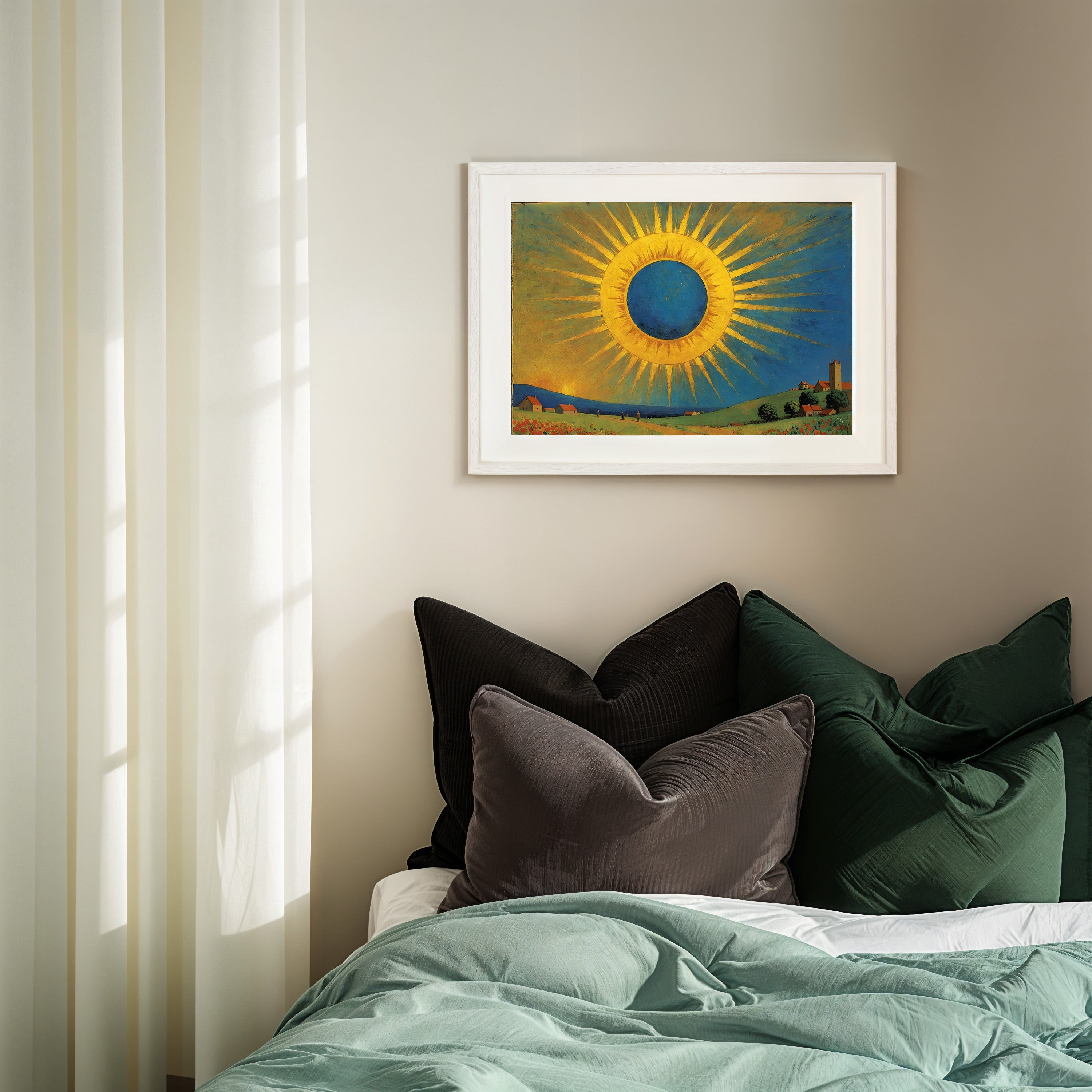 Il Grande Sole, Pittura - Stampe d'arte