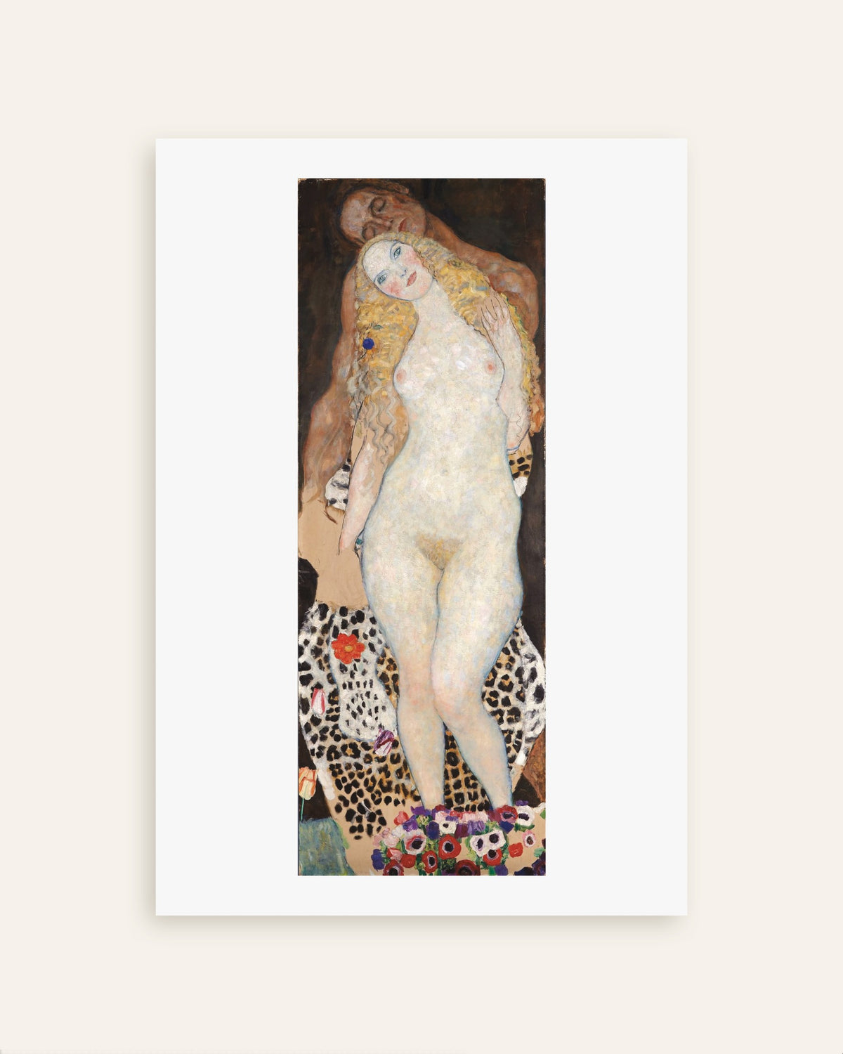 Poster Adamo ed Eva (1917–1918) di Gustav Klimt, miniatura