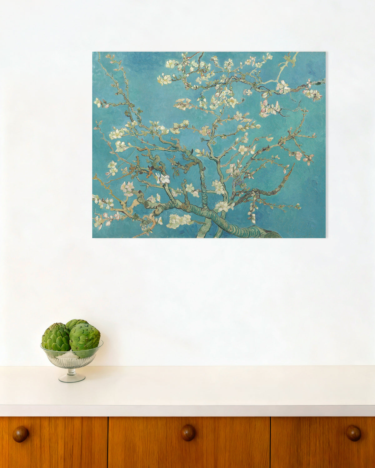 Poster di Ramo di mandorlo in fiore (1890) di Vincent van Gogh