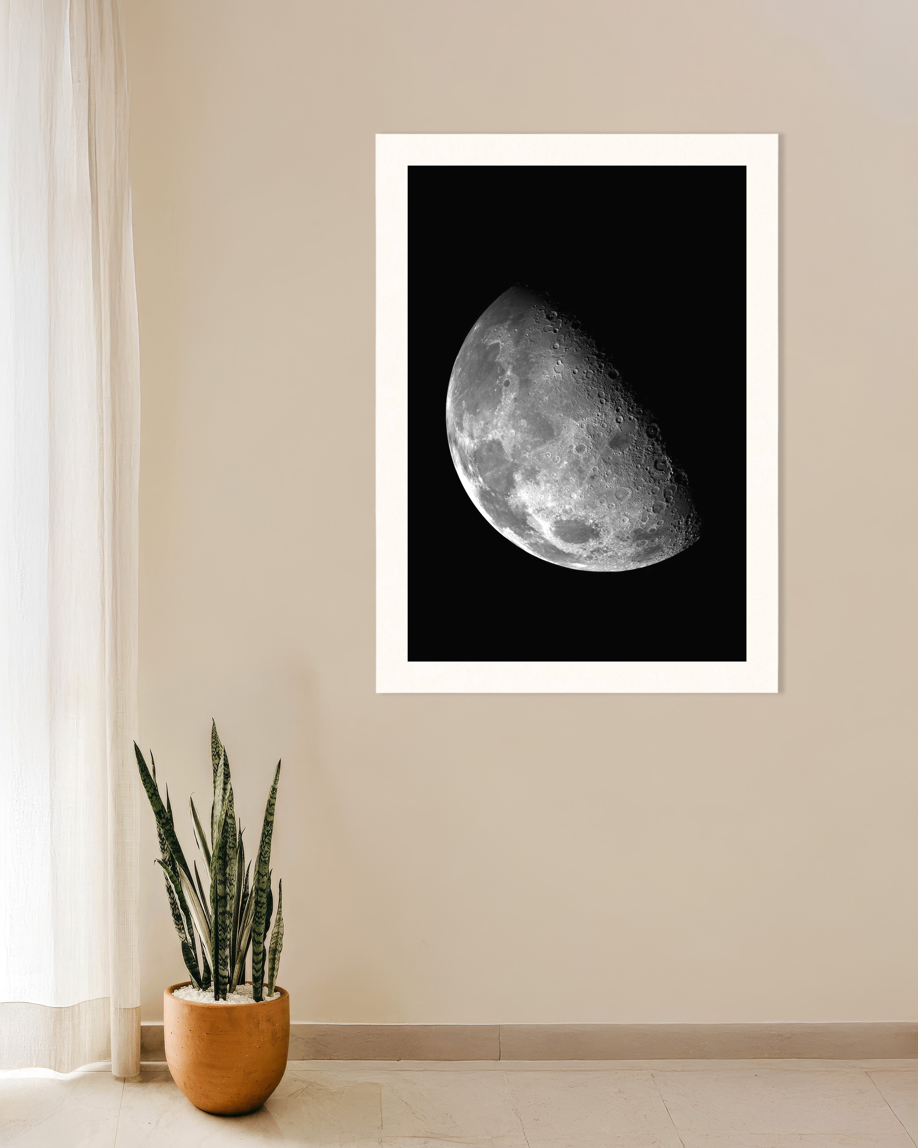 Poster of Astronomy poster, the Moon