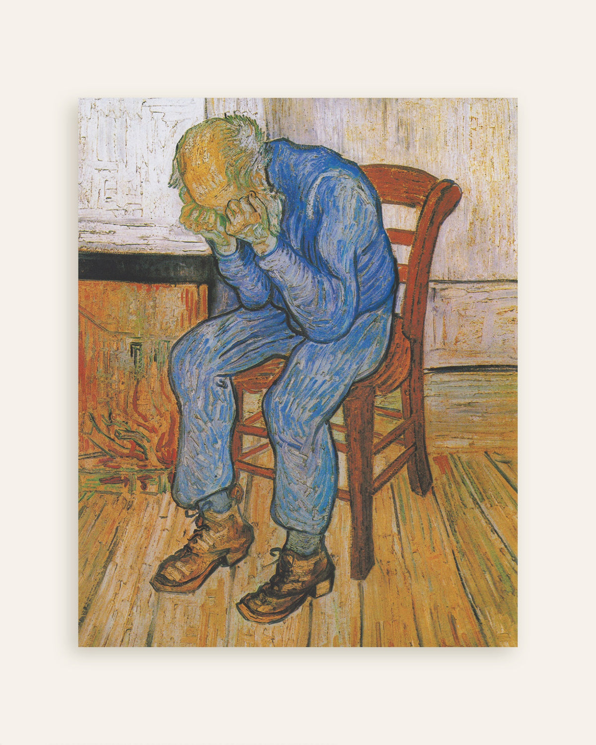 Poster di Alla soglia dell’eternità (1890) di Vincent van Gogh, miniatura