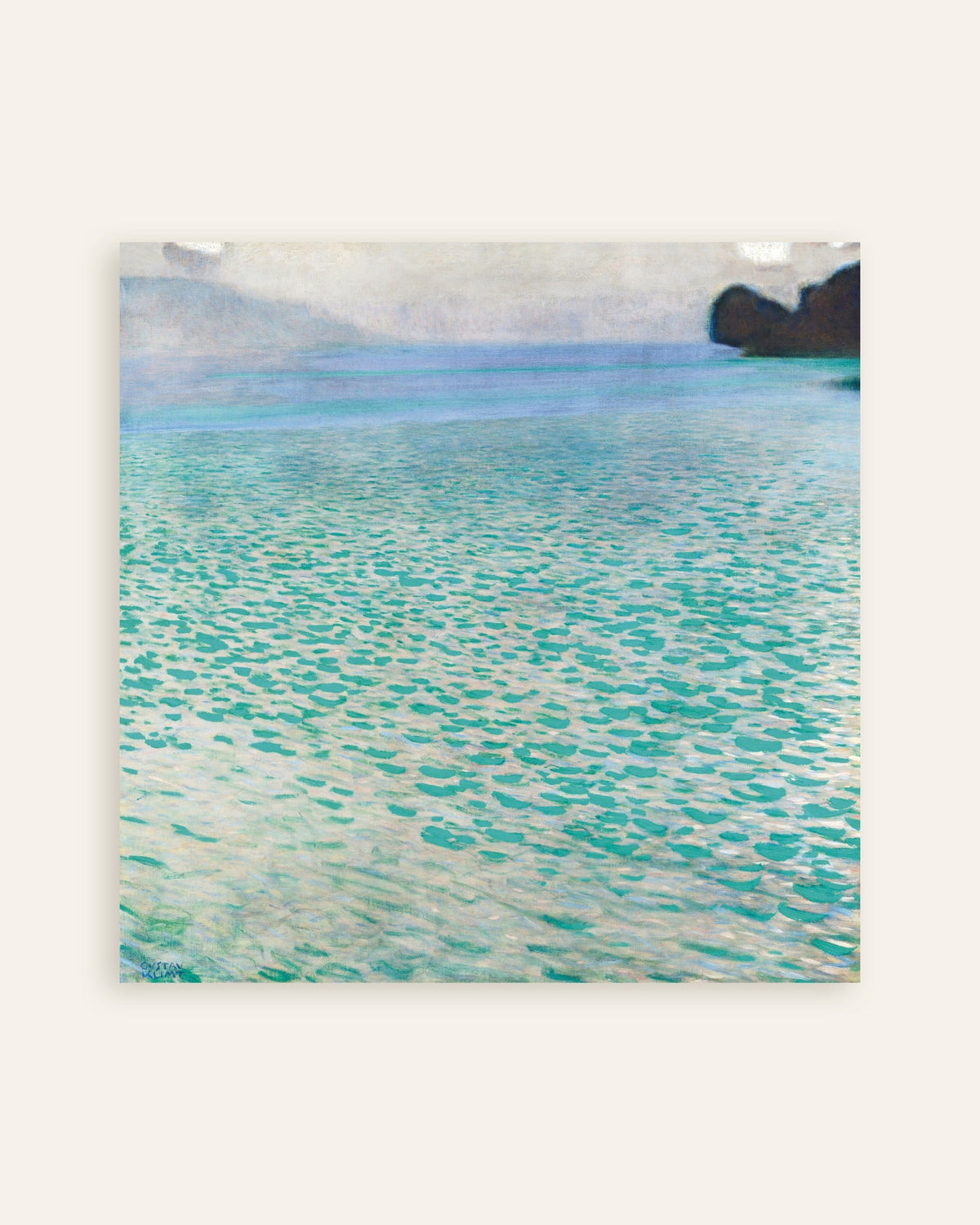 Poster Attersee (1900) di Gustav Klimt, miniatura