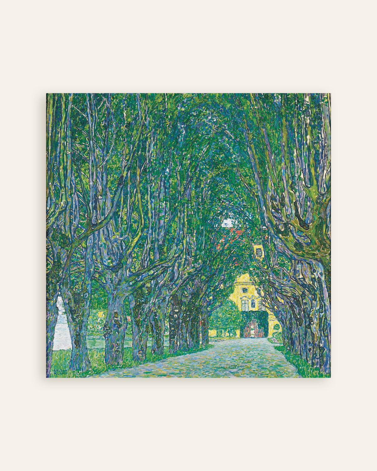 Poster Viale verso il castello di Kammer (1912) di Gustav Klimt, miniatura