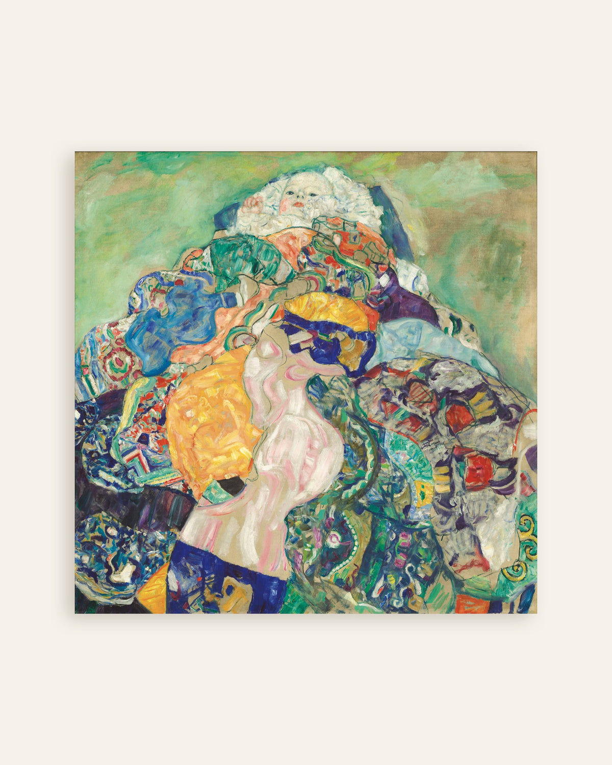Poster Bambino (Culla) (1917–1918) di Gustav Klimt, miniatura