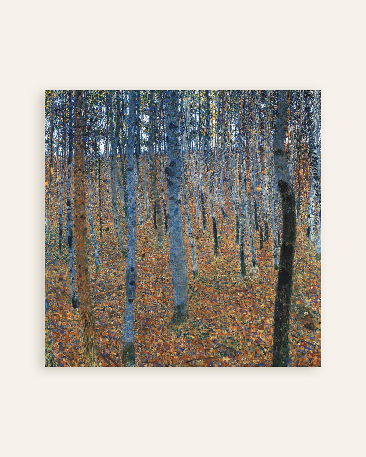 Poster Faggeta I (1902) di Gustav Klimt, miniatura