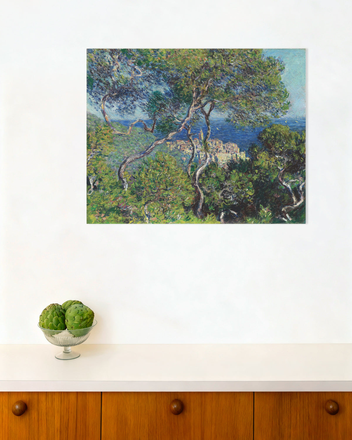 Poster Bordighera (1884) di Claude Monet