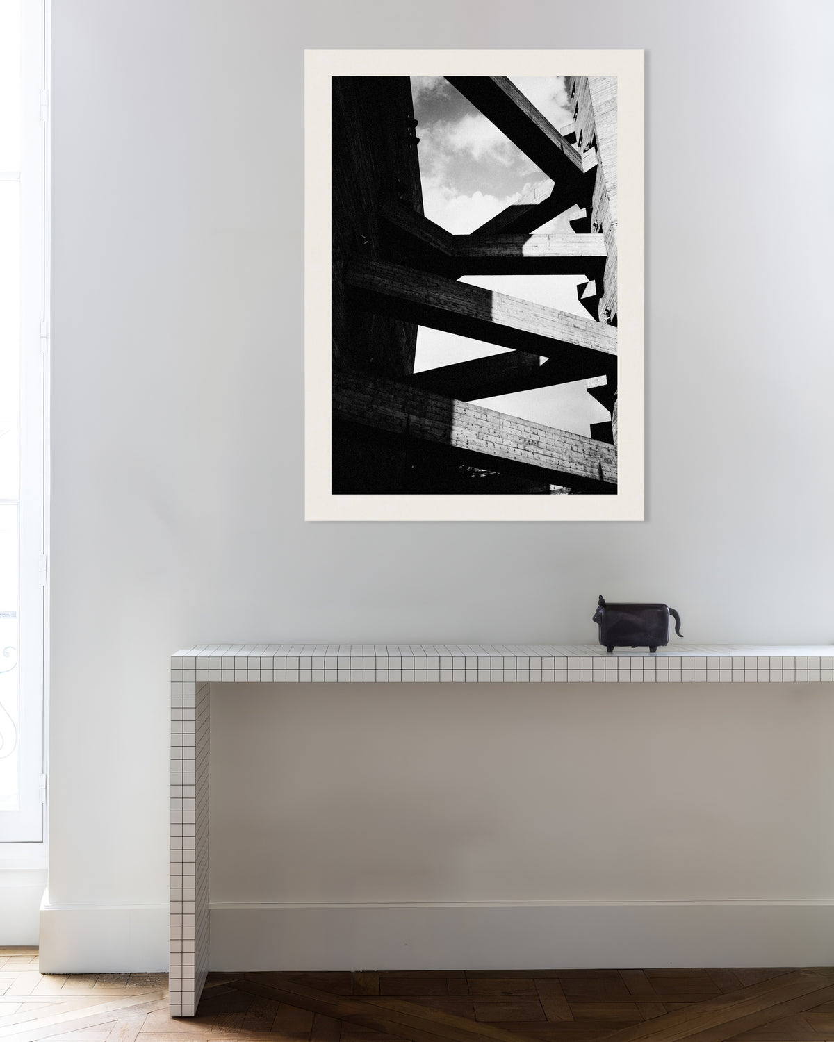 Poster «Travi di cemento contro il cielo»