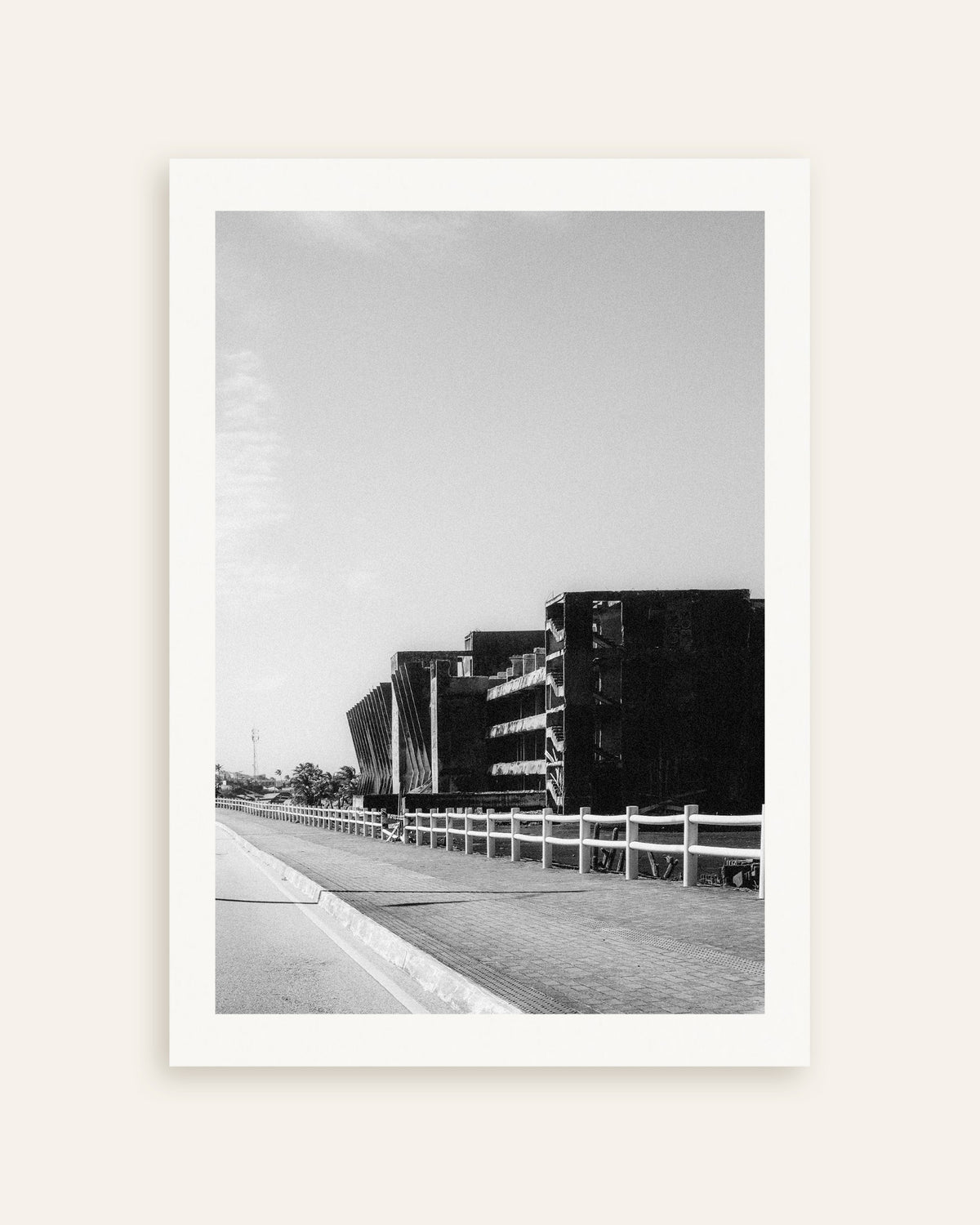 Poster «Rovine di cemento lungo la strada», miniatura