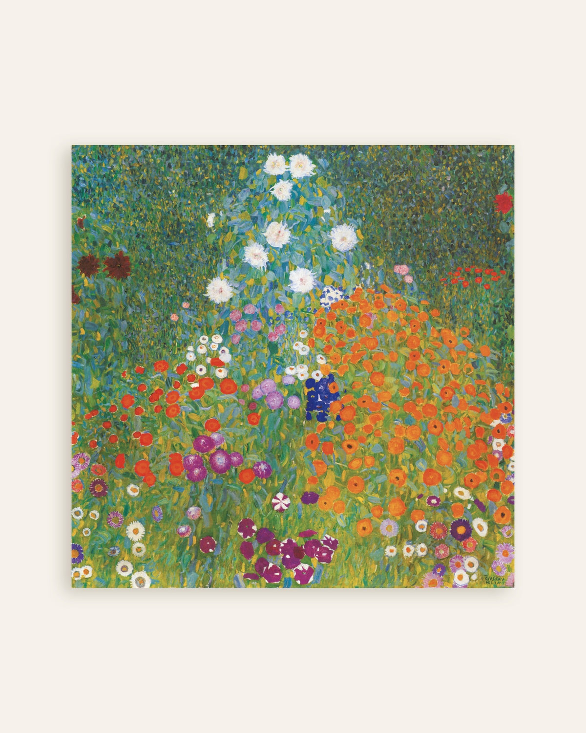 Poster Giardino di campagna (1905–1907) di Gustav Klimt, miniatura