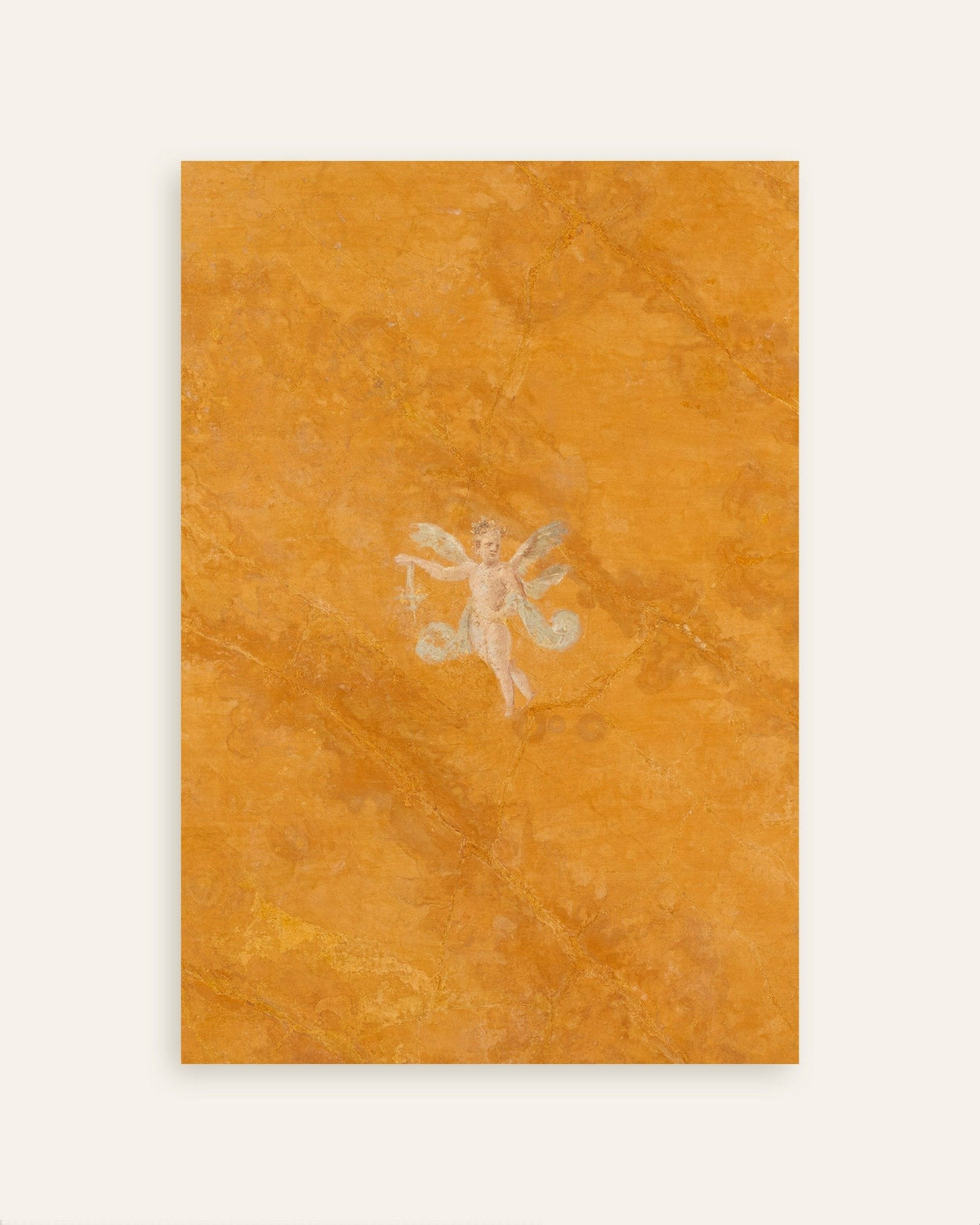 Poster dell'affresco di Cupido da Boscoreale, vicino a Pompei