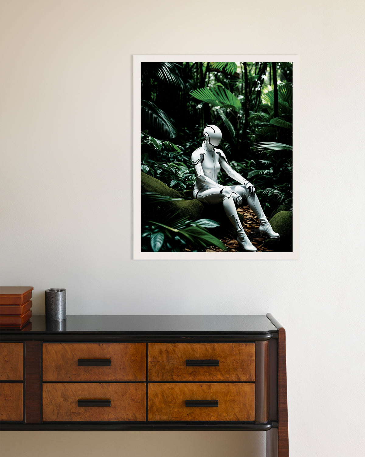 Poster di Cyborg nella giungla più profonda