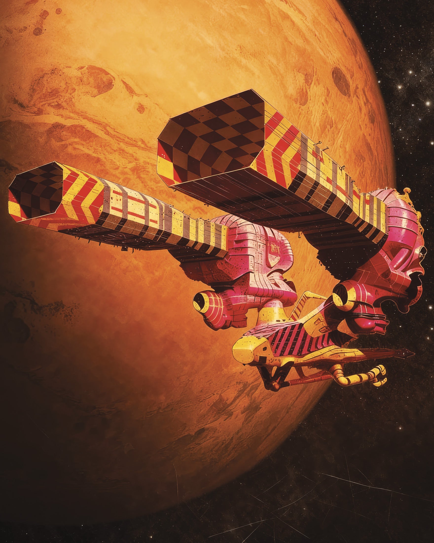 Poster Dune di Jodorowsky, stampe Sci-Fi retrò